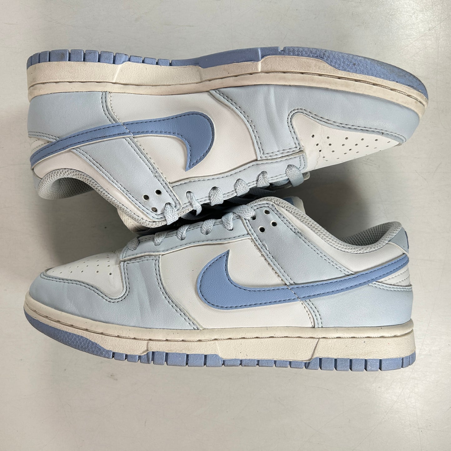 DD1873 400 Nike Dunk Low Next Nature Blue Tint (Women's) [USED] - 7 W (Used) (No Box)