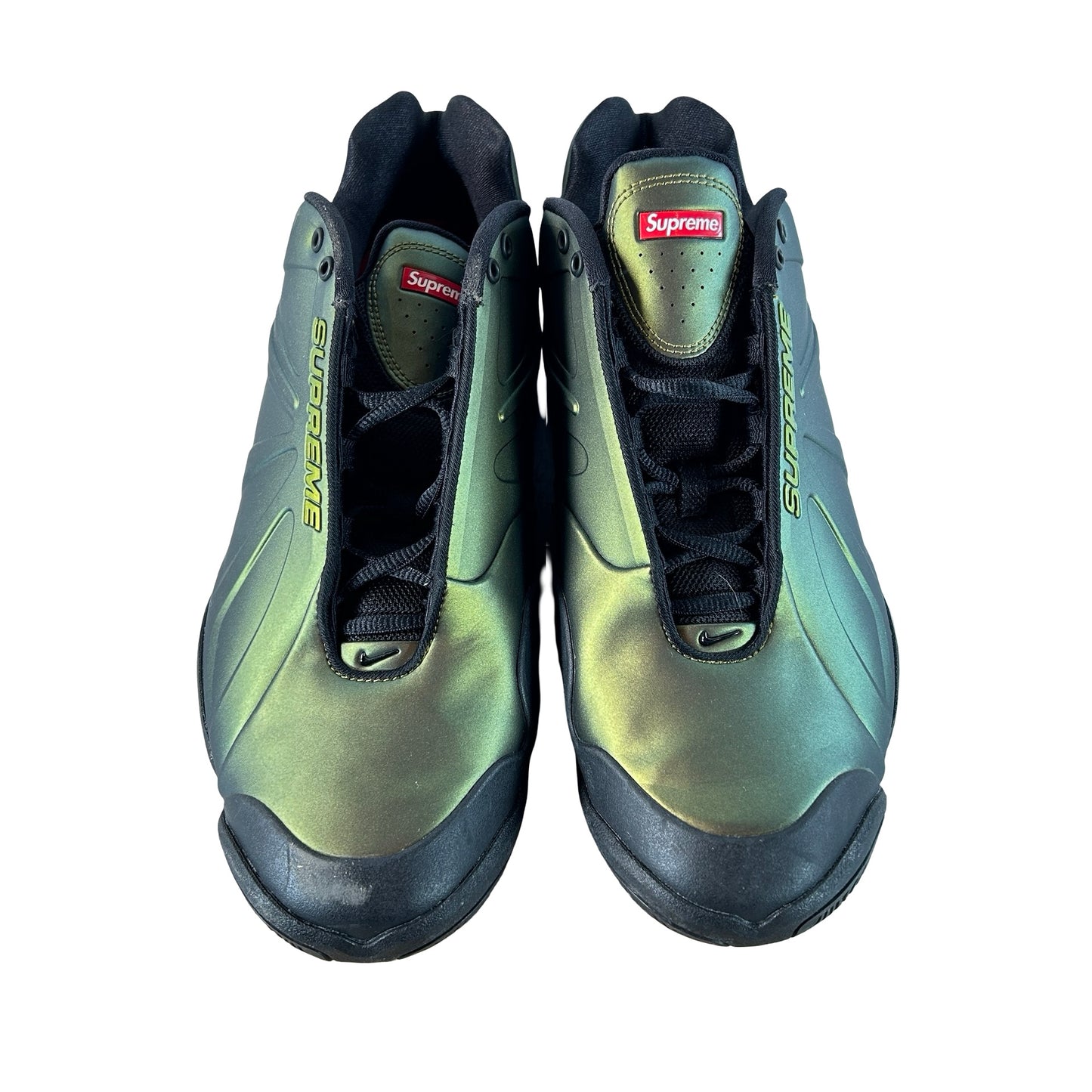FB8934 700 Nike Air Zoom Courtposite Supreme Metallic Gold [USED] - 12 M (Used) (No Box)
