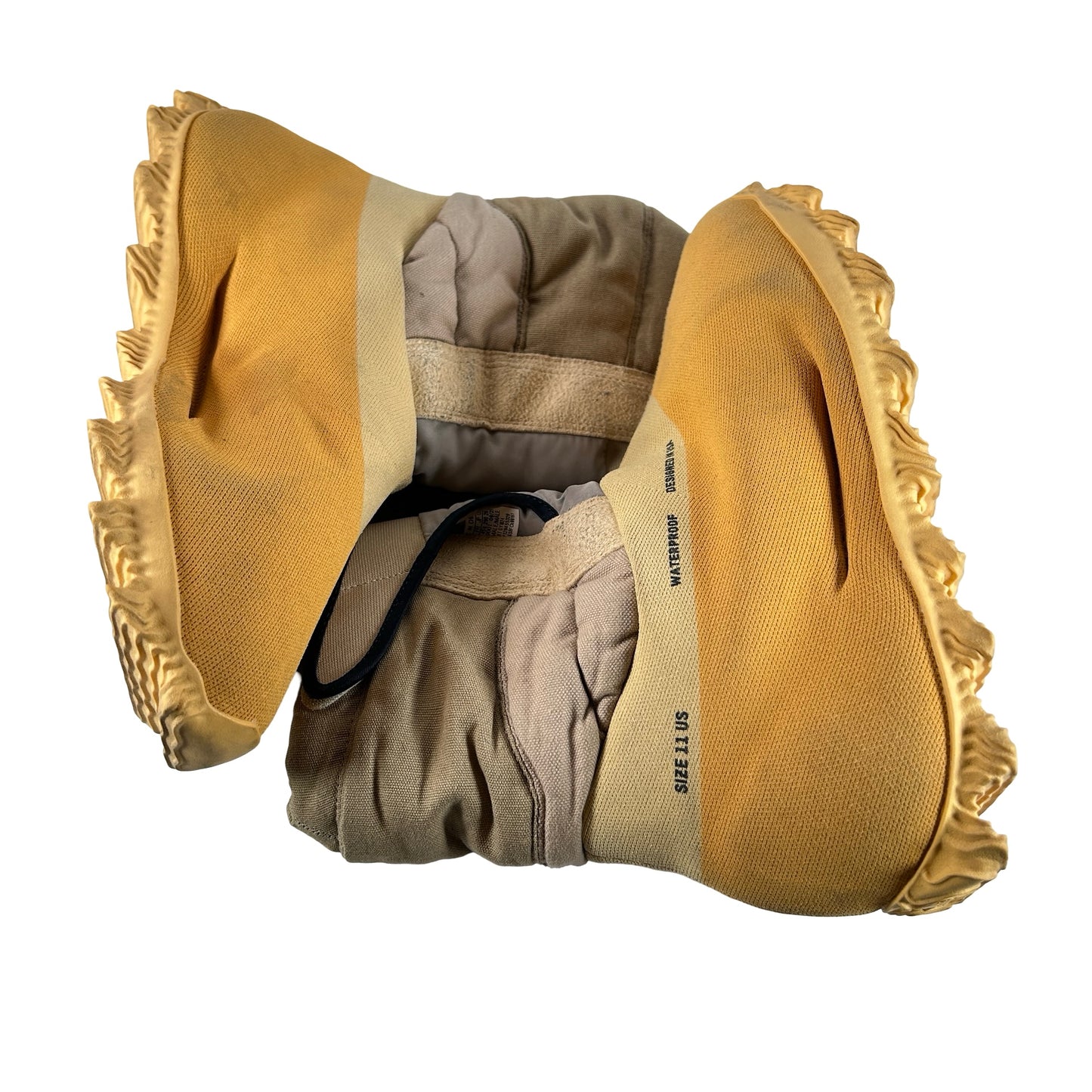 GY1824 adidas Yeezy Knit RNR Boot Sulfur [USED] - 11 M (Used) (No Box)