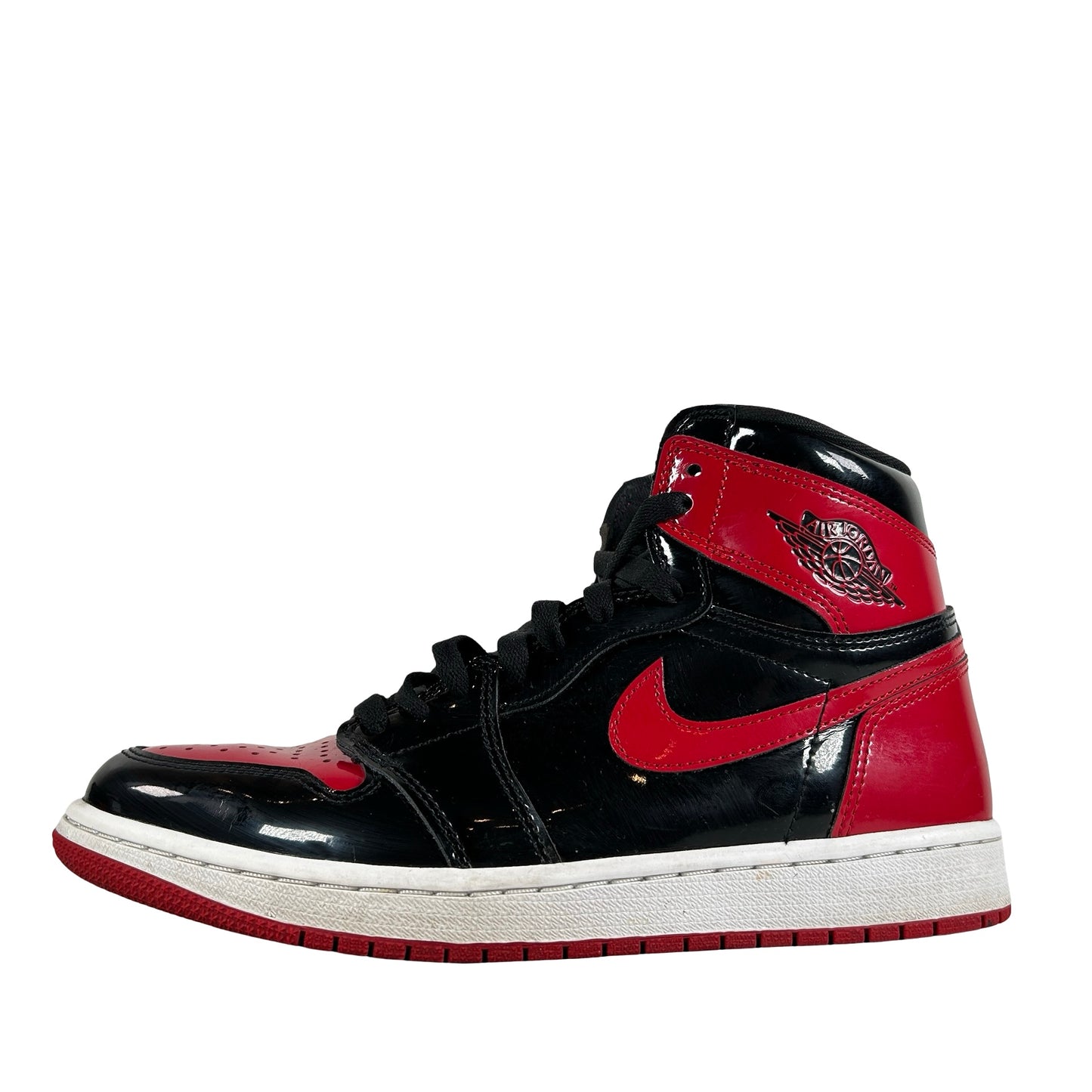 555088 063 Jordan 1 Retro High OG Patent Bred [USED] - 8.5 M (Used5)