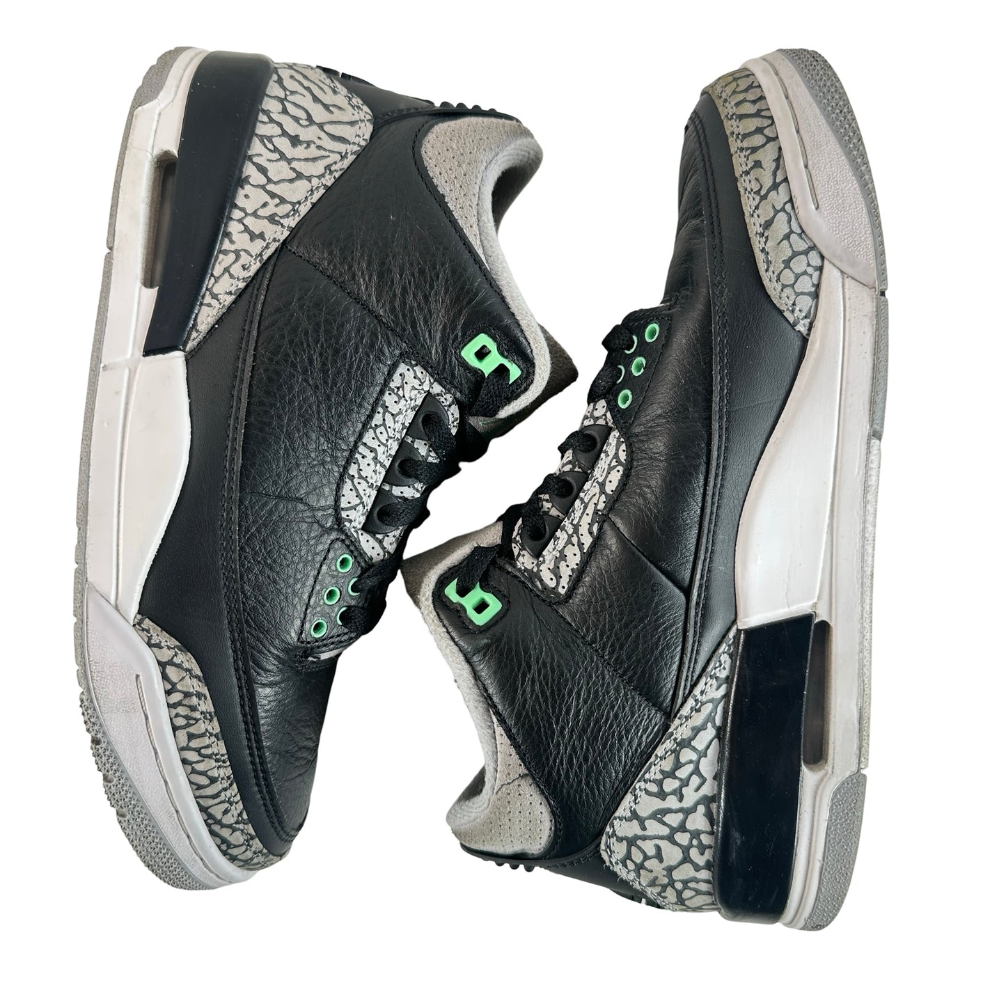 CT8532 031 Jordan 3 Retro Green Glow [USED] - 7 M (Used)