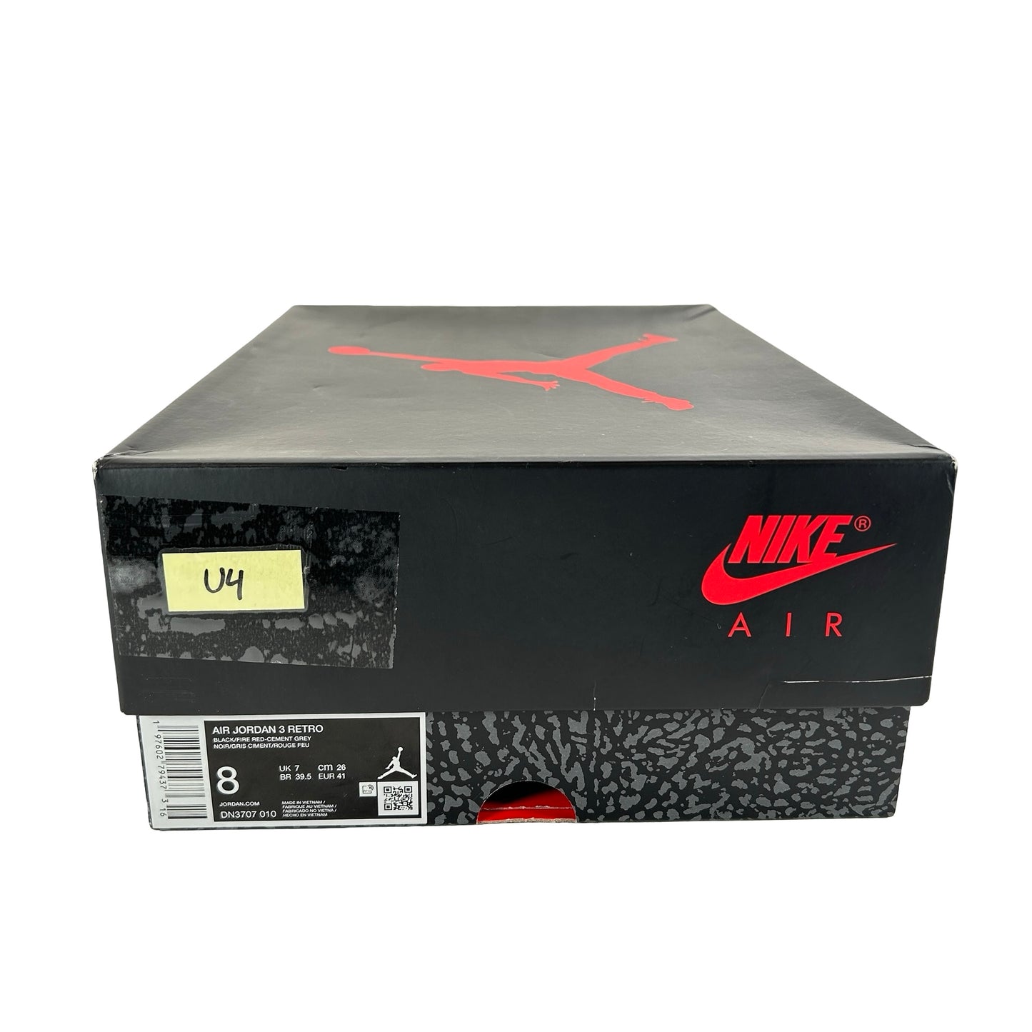 DN3707 010 Jordan 3 Retro Black Cement Reimagined (2024) [USED] - 8 M (Used4)