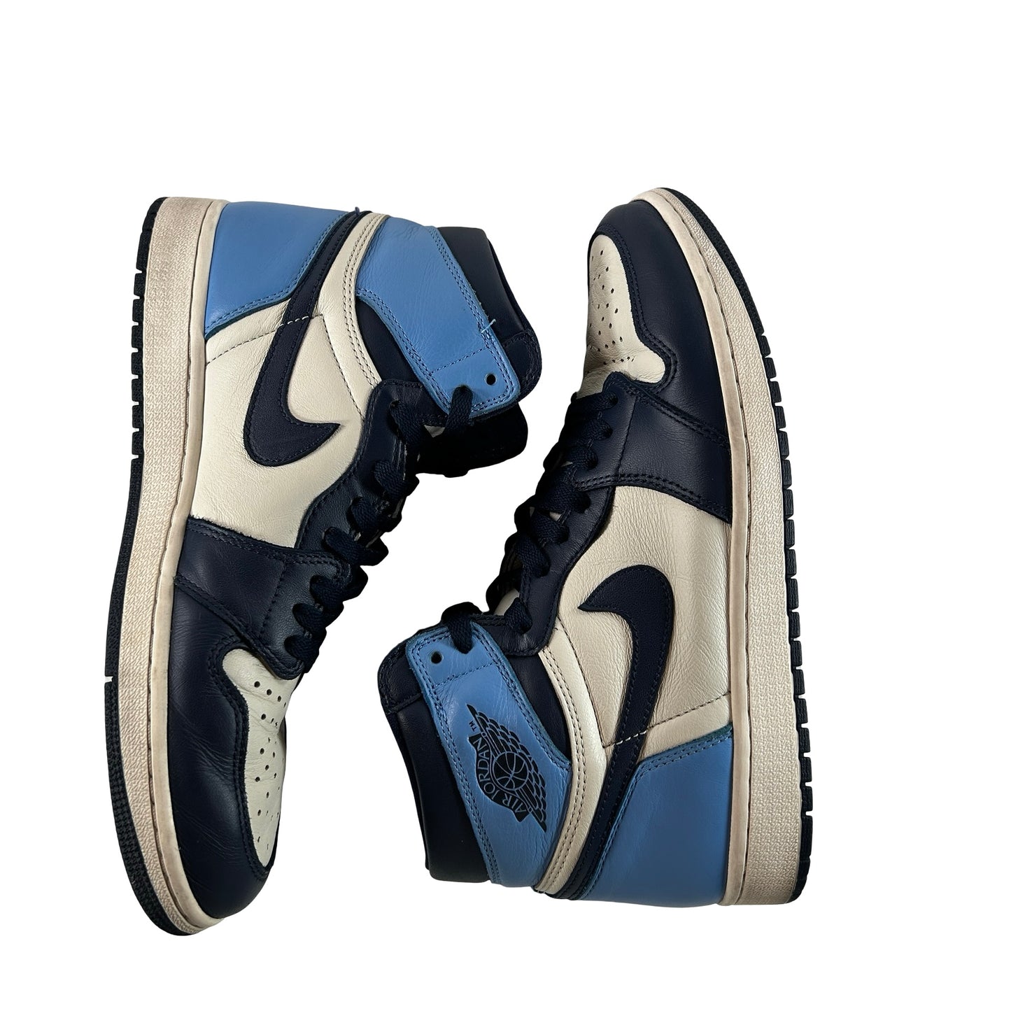 555088 140 Jordan 1 Retro High Obsidian [USED] - 10 M (Used) (No Box)