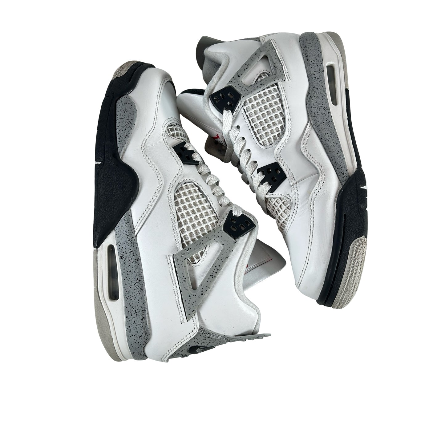 IB4171 100 Jordan 4 Retro White Cement (2025) (GS) [USED] - 7 Y (Used6)