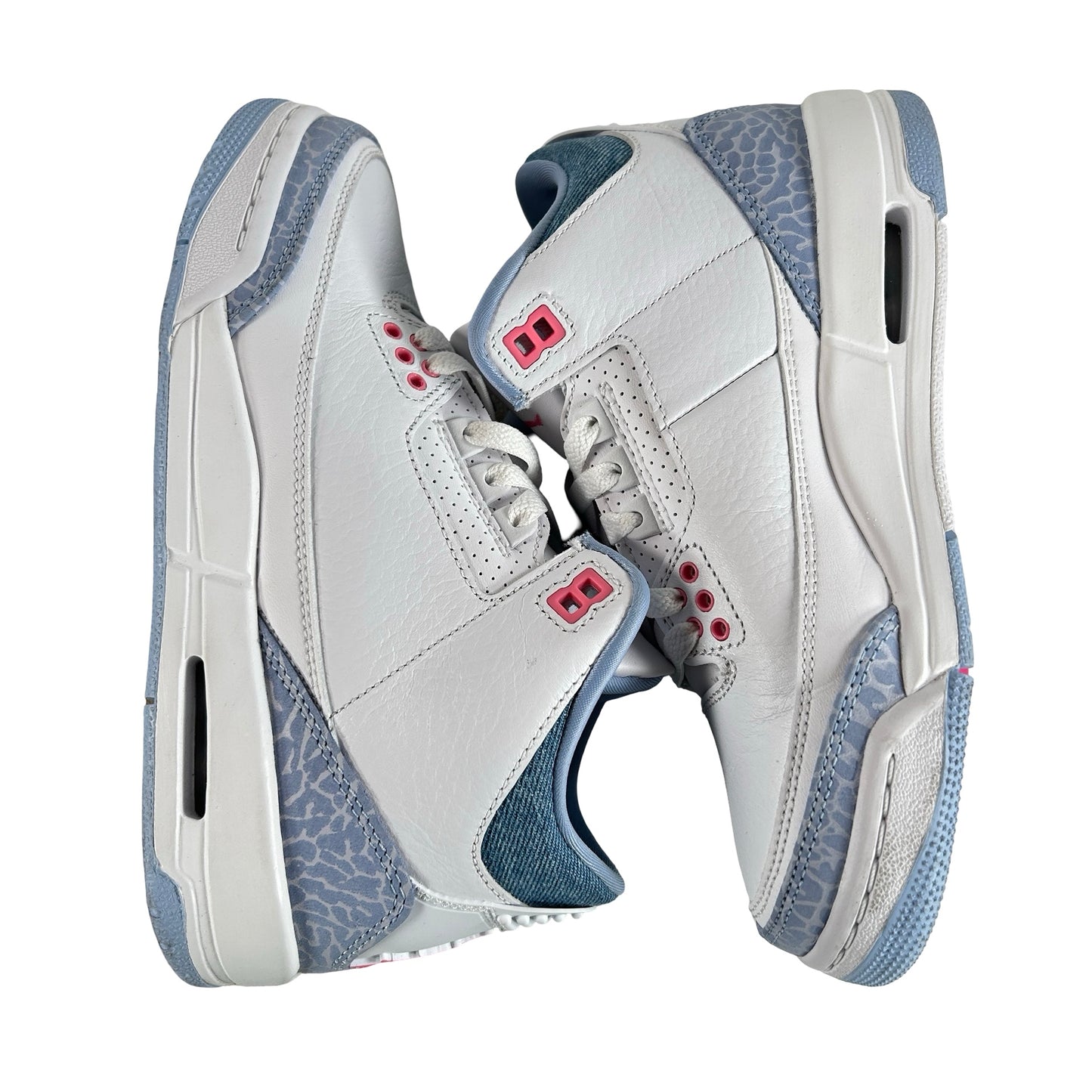 HQ0784 101 Jordan 3 Retro White Cobalt Bliss (GS) [USED] - 5 Y (Used)