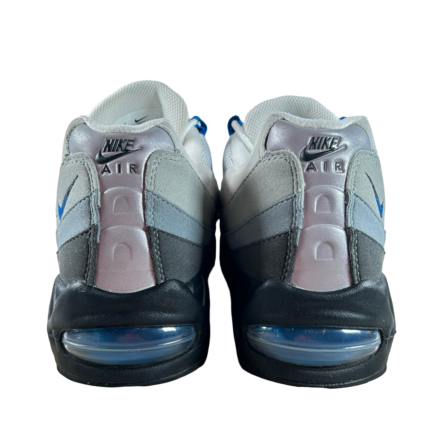 IM7410 100 Nike Air Max 95 OG Big Bubble Blue Spark [USED] - 10 M (Used3) (NO INSOLES)
