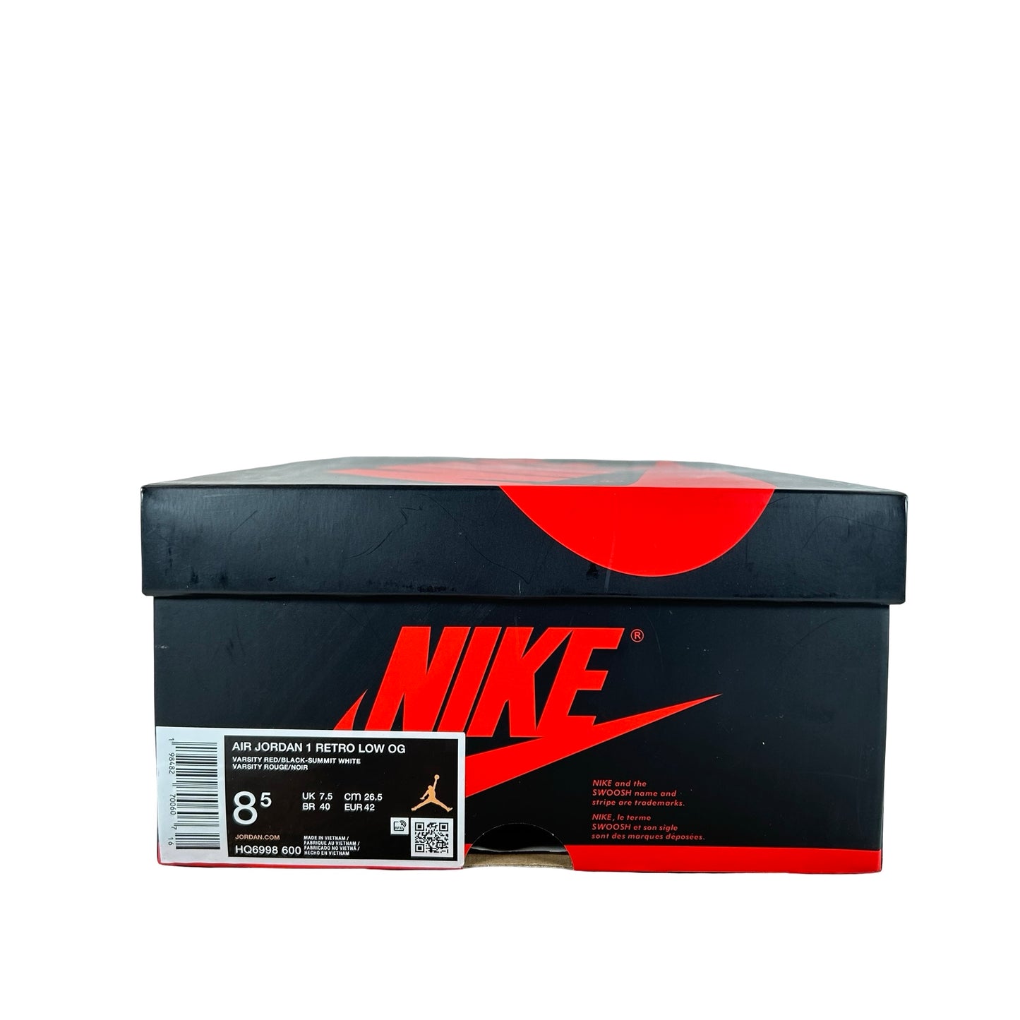 HQ6998 600 Jordan 1 Retro Low OG Chicago (2025) [USED] - 8.5 M (Used)