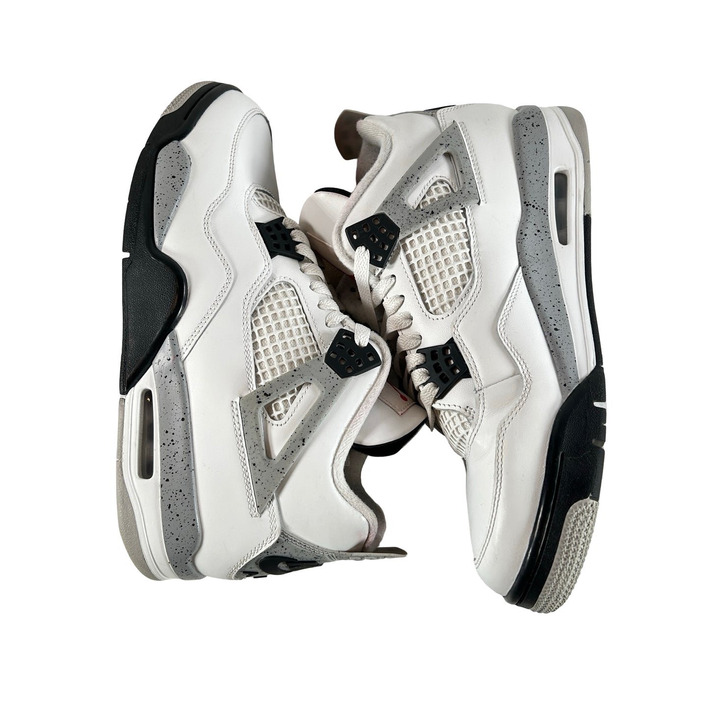 FV5029 100 Jordan 4 Retro White Cement (2025) [USED] - 9.5 M (Used14)