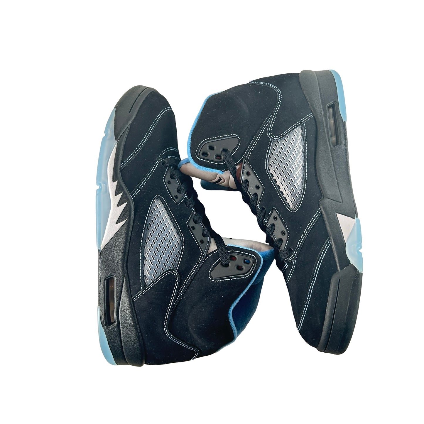 DD0587 008 Jordan 5 Retro Black University Blue (2026) [USED] - 10 M (Used3)