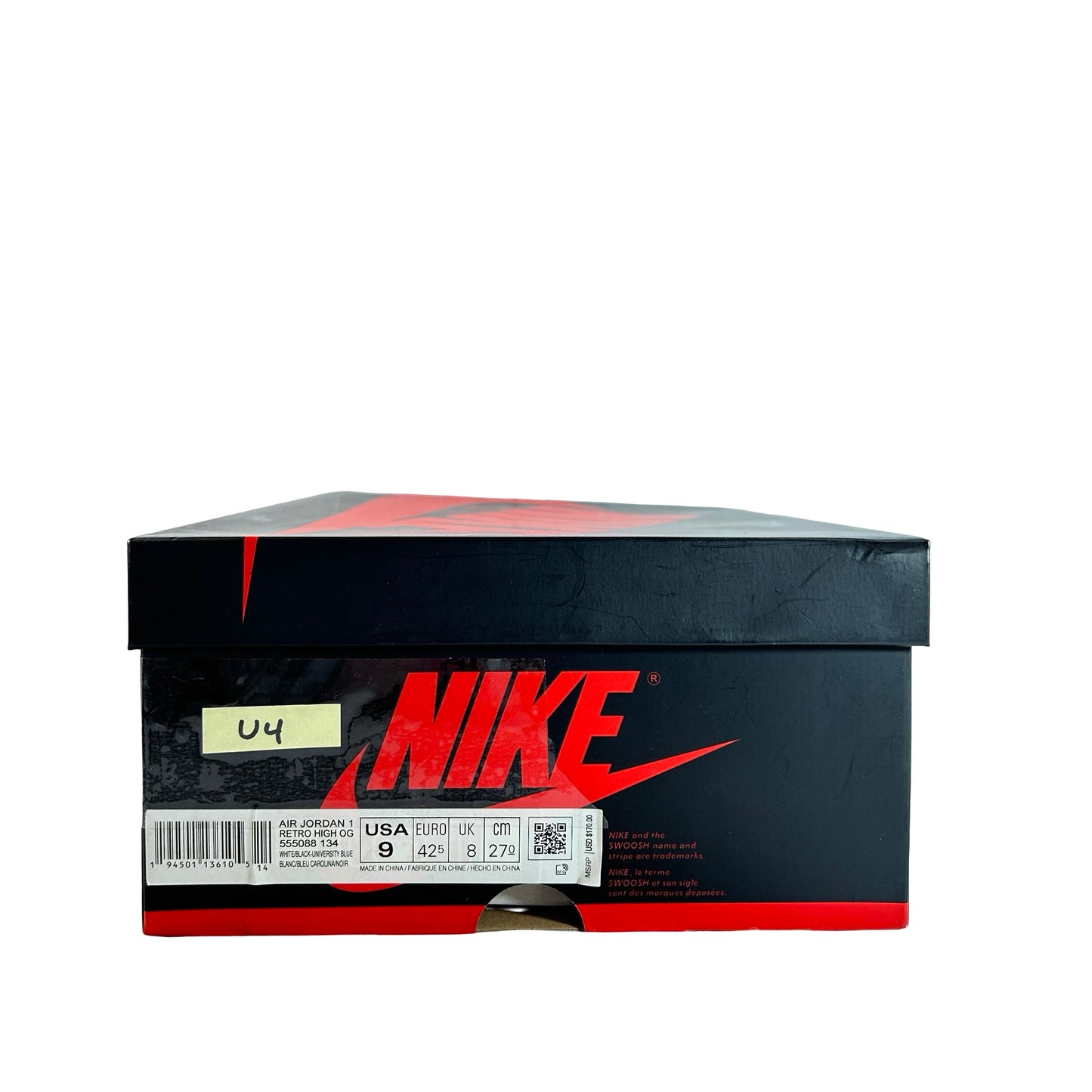 555088 134 Jordan 1 University Blue [USED] - 9 M (Used4)