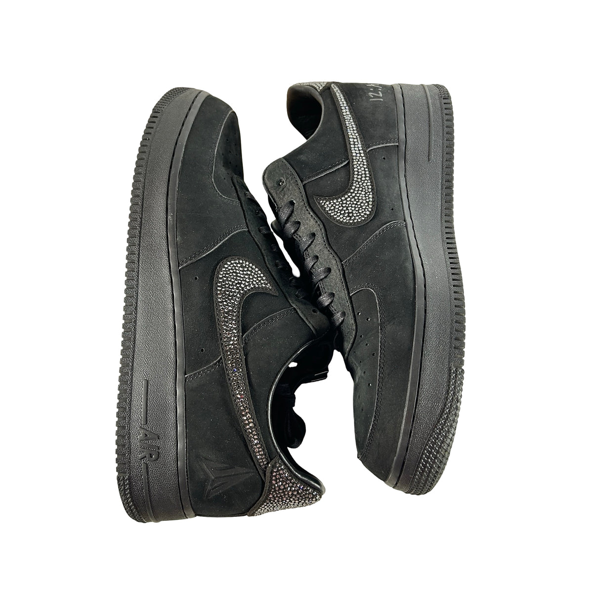 IQ9772 001 Nike Air Force 1 Low LX Ja Morant Swarovski [USED] - 12 M (Used)