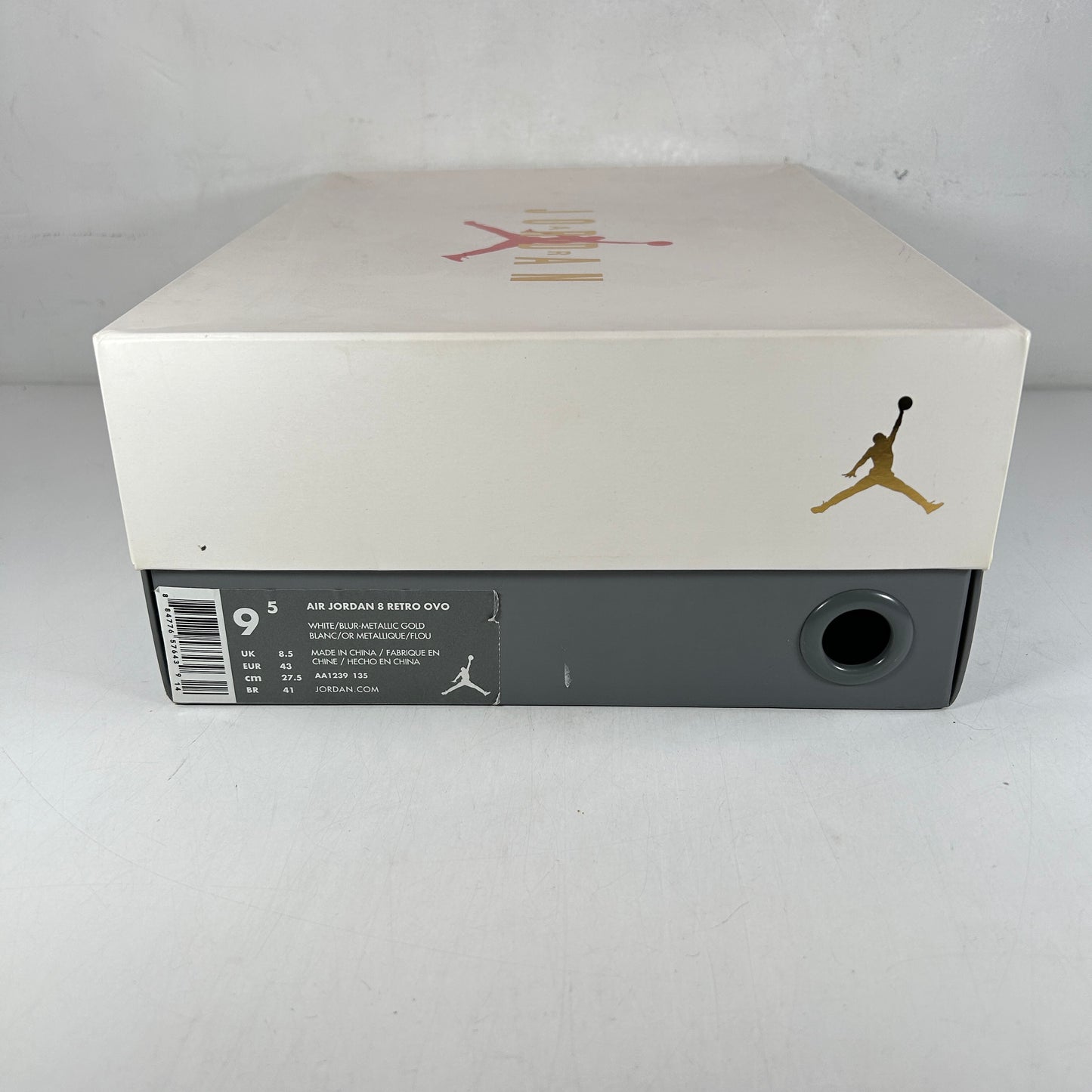 AA1239 135 Jordan 8 Retro OVO White [USED] - 9.5 M (Used2)