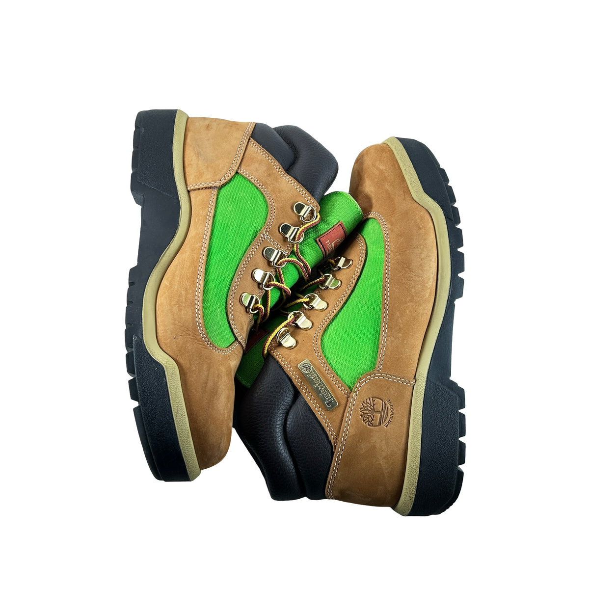 TB1A18RI 231 Field Boot Mid Lace Up Waterproof Wheat Slimetime [USED] - 9 M (Used)