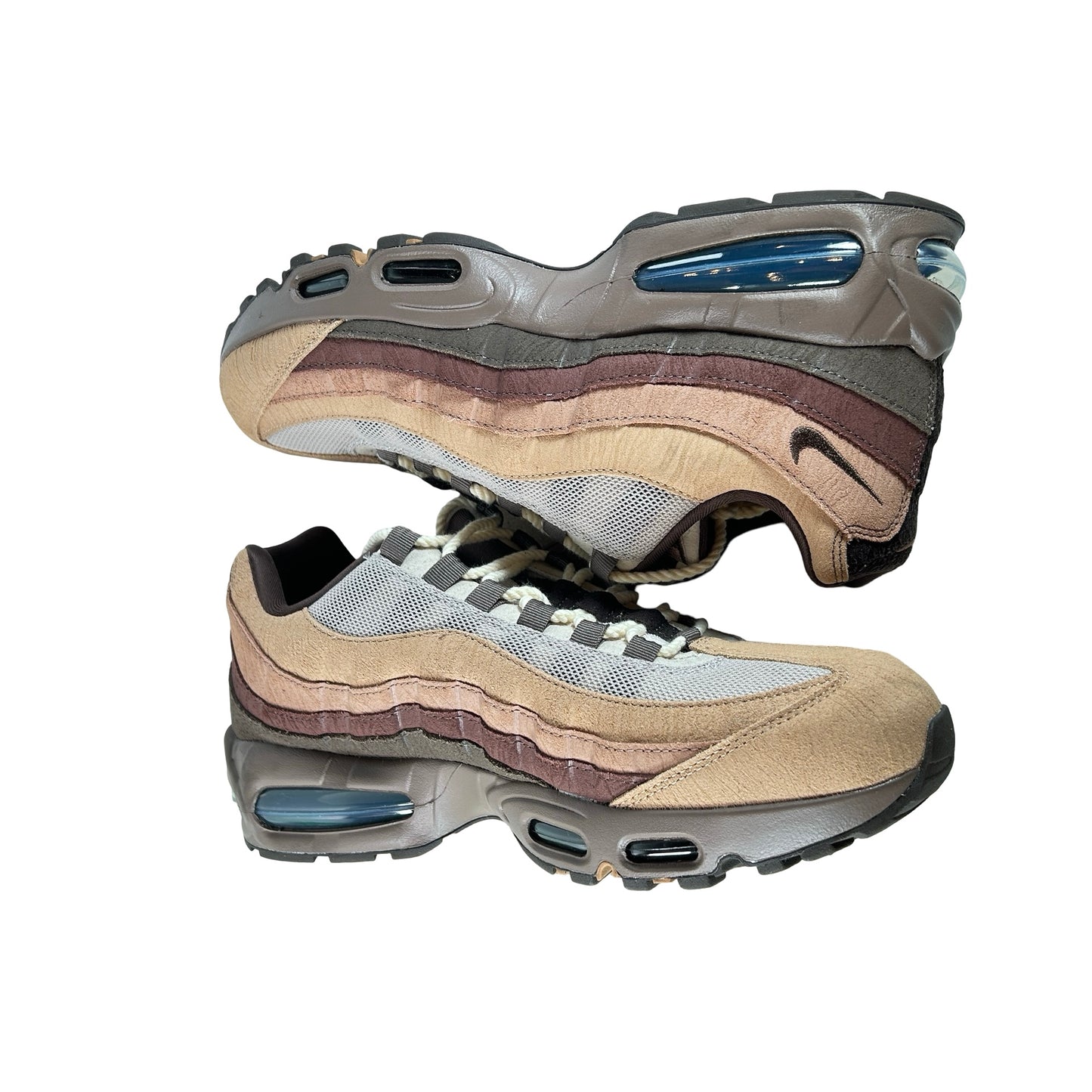 IQ3988 001 Nike Air Max 95 Big Bubble Ducks of a Feather Oregon Ducks Lumber Yard [USED] - 11 M (Used)