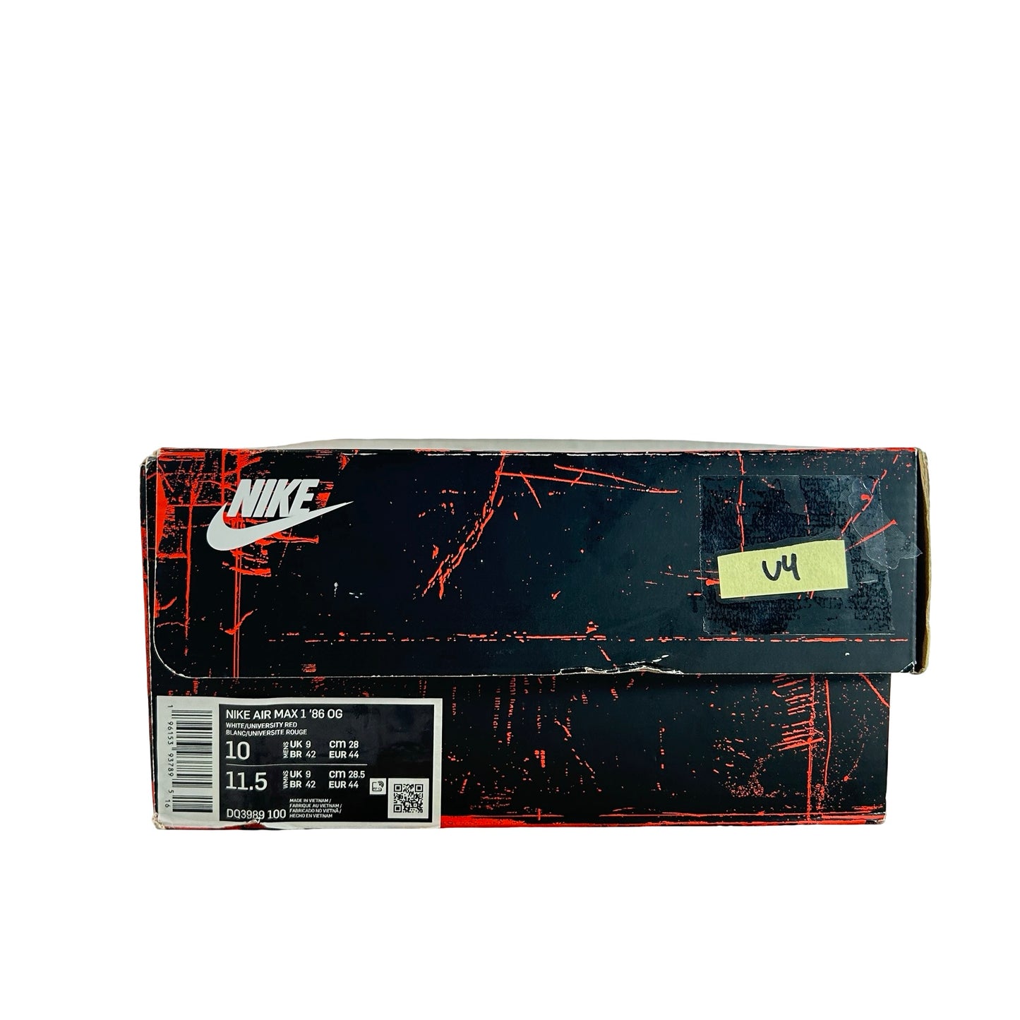 DQ3989 100 Nike Air Max 1 '86 Big Bubble Sport Red [USED] - 10 M (Used4)