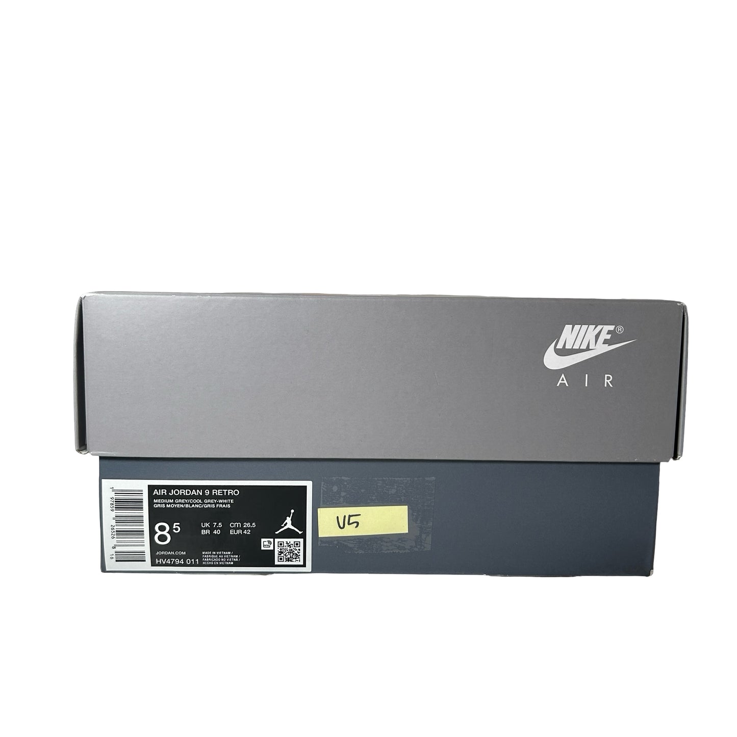 HV4794 011 Jordan 9 Retro Cool Grey (2025) [USED] - 8.5 M (Used5)