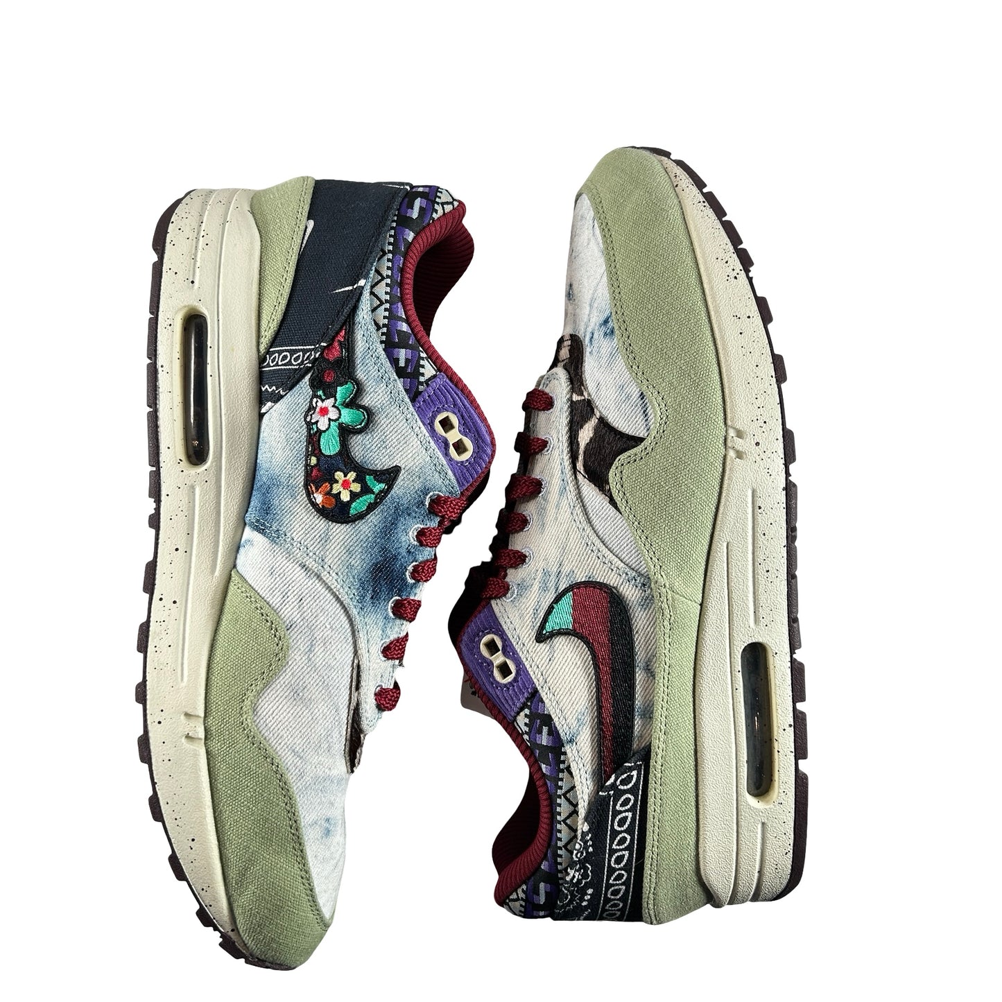DN1803 300 Nike Air Max 1 Concepts Denim Olive Canvas [USED] - 11 M (Used2)