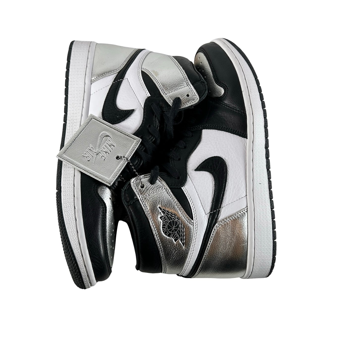 CD0461 001 Jordan 1 Retro High Silver Toe (Women's) [USED] - 10.5 W (Used2) (No Box2)