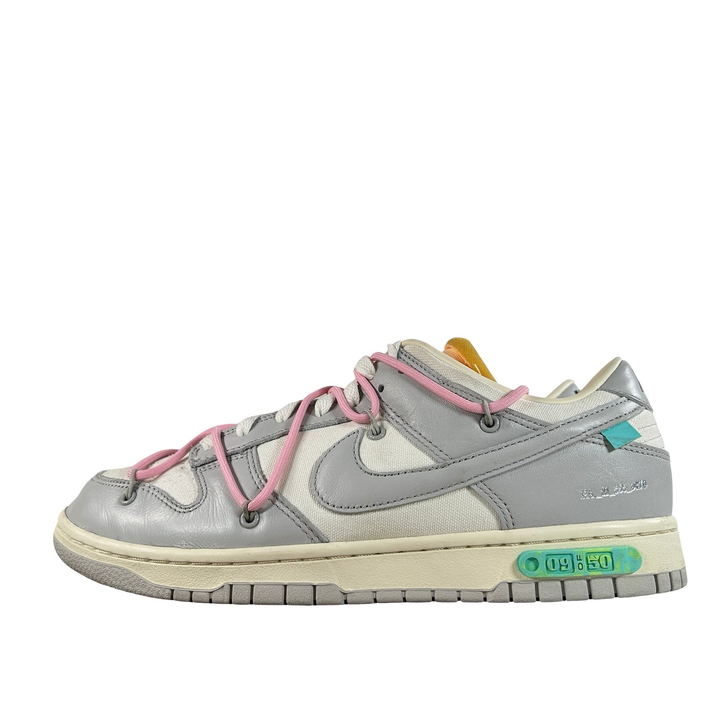DM1602 109 Nike Dunk Low Off-White Lot 9 [USED] - 10 M (Used)