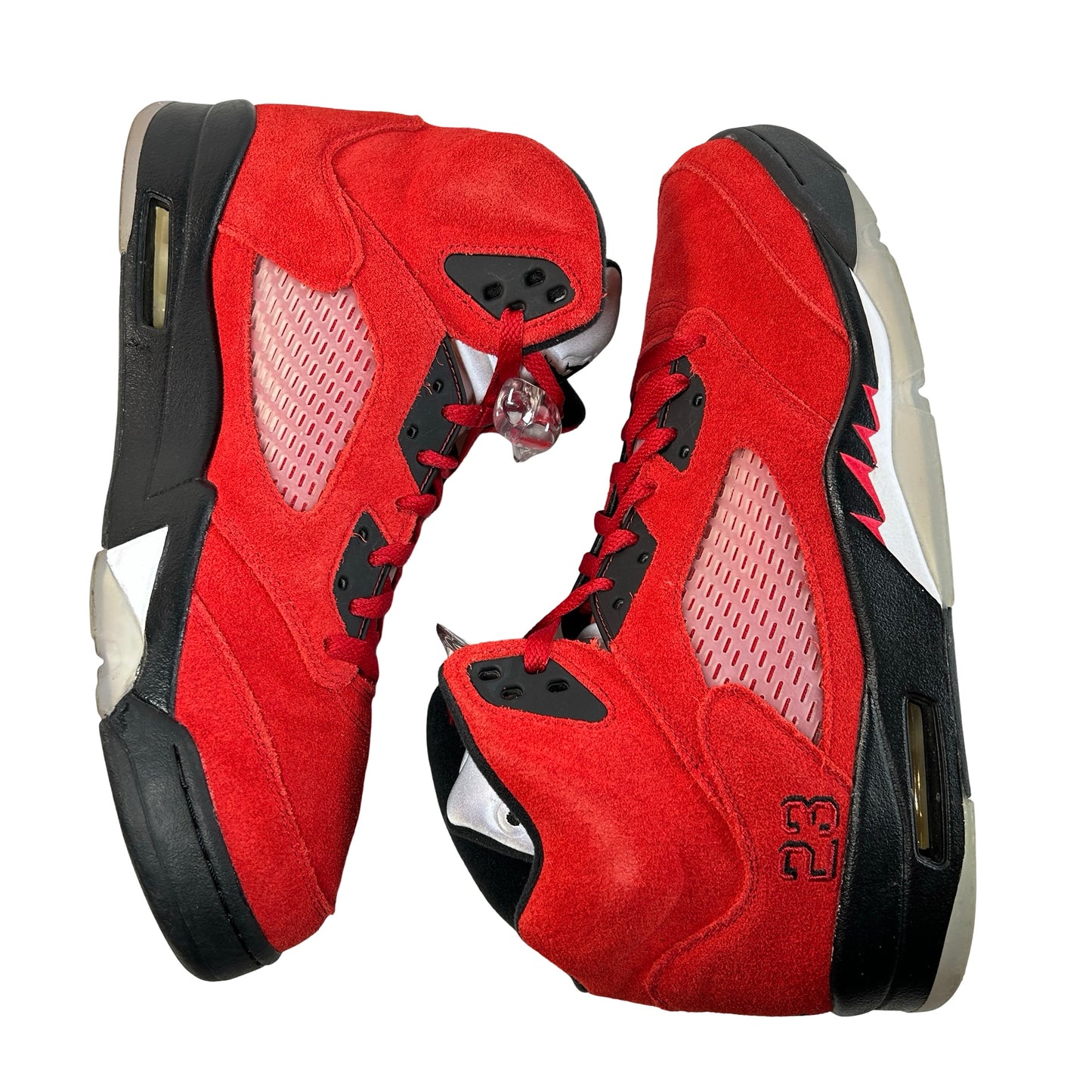 DD0587 600 Jordan 5 Raging Bull Red (2021) [USED] - 13 M (Used) (No Box)