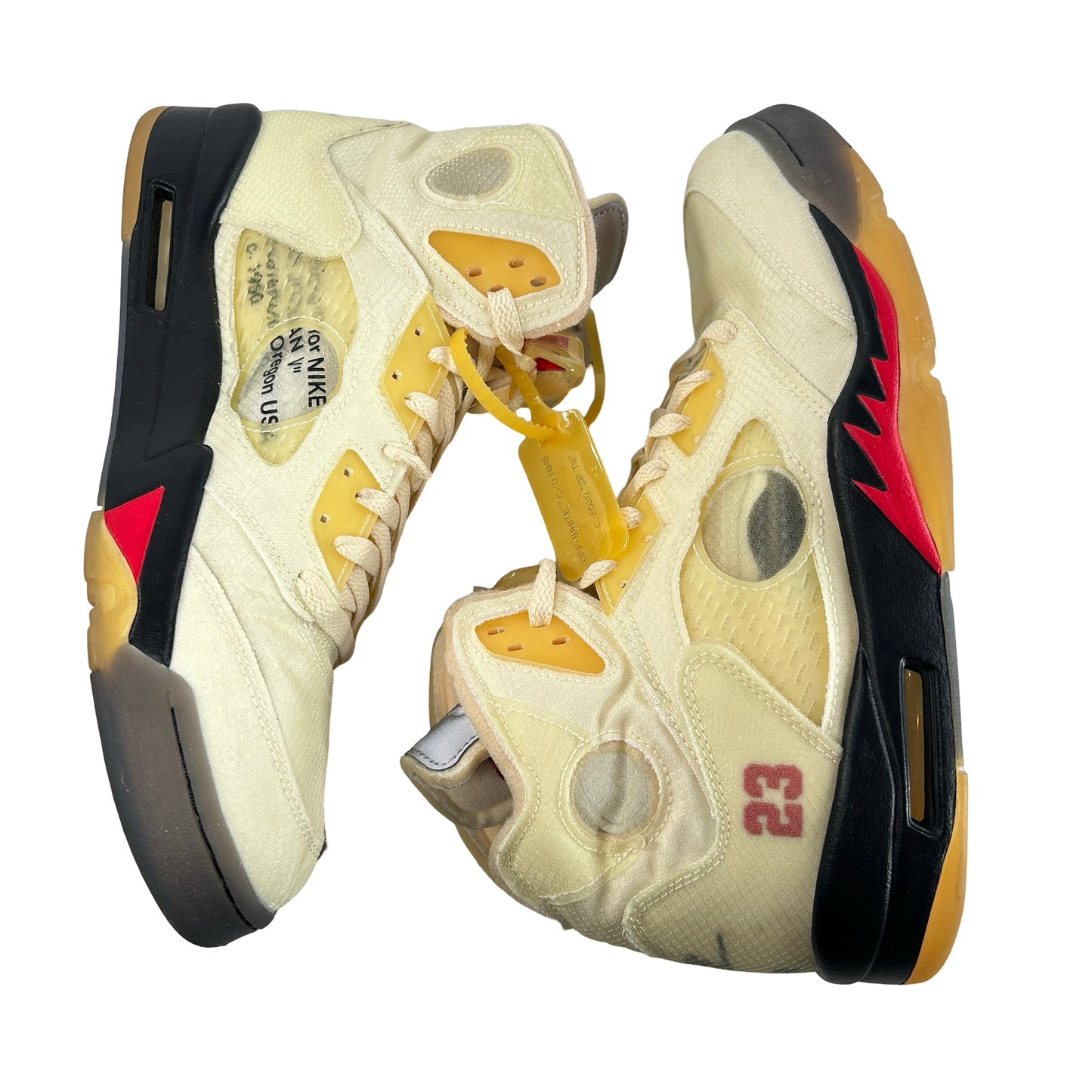 DH8565 100 Jordan 5 Off-Blanco Vela