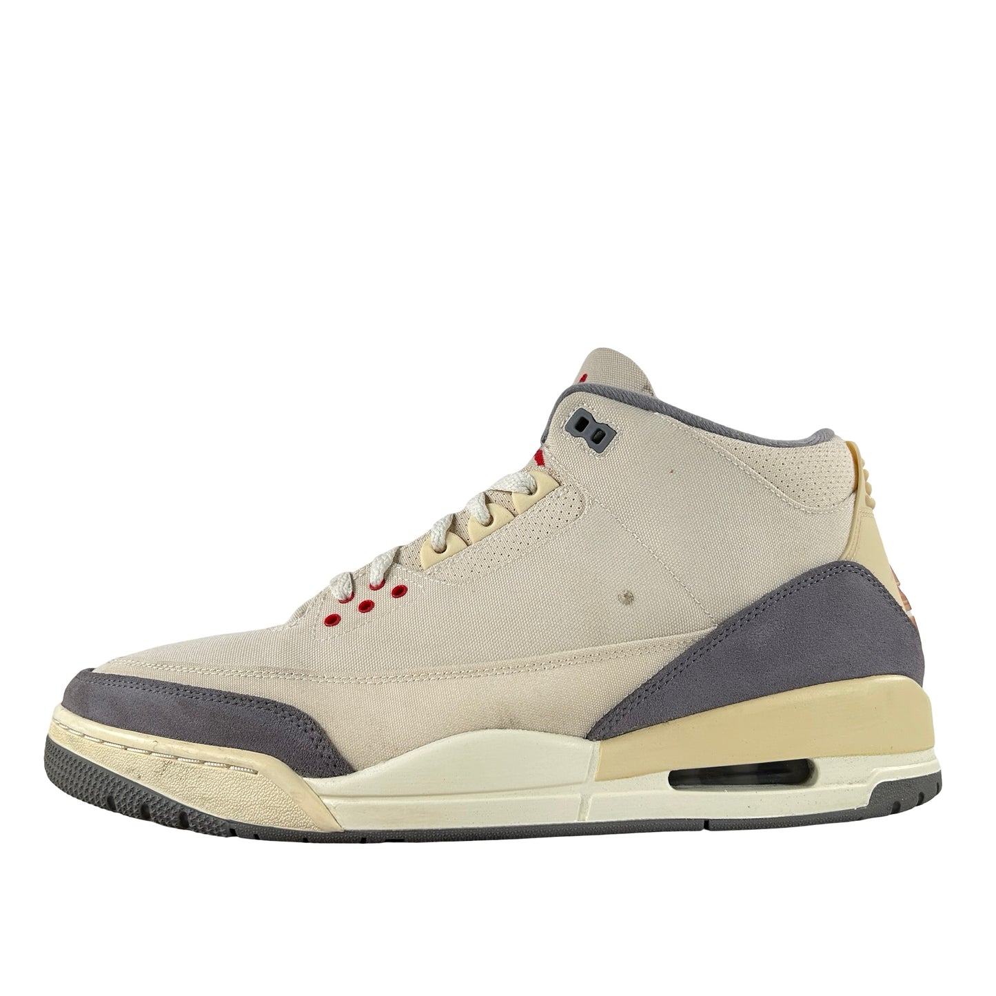 DH7139 100 Jordan 3 Retro Muslin [USED] - 13 M (Used) (Replace Box)