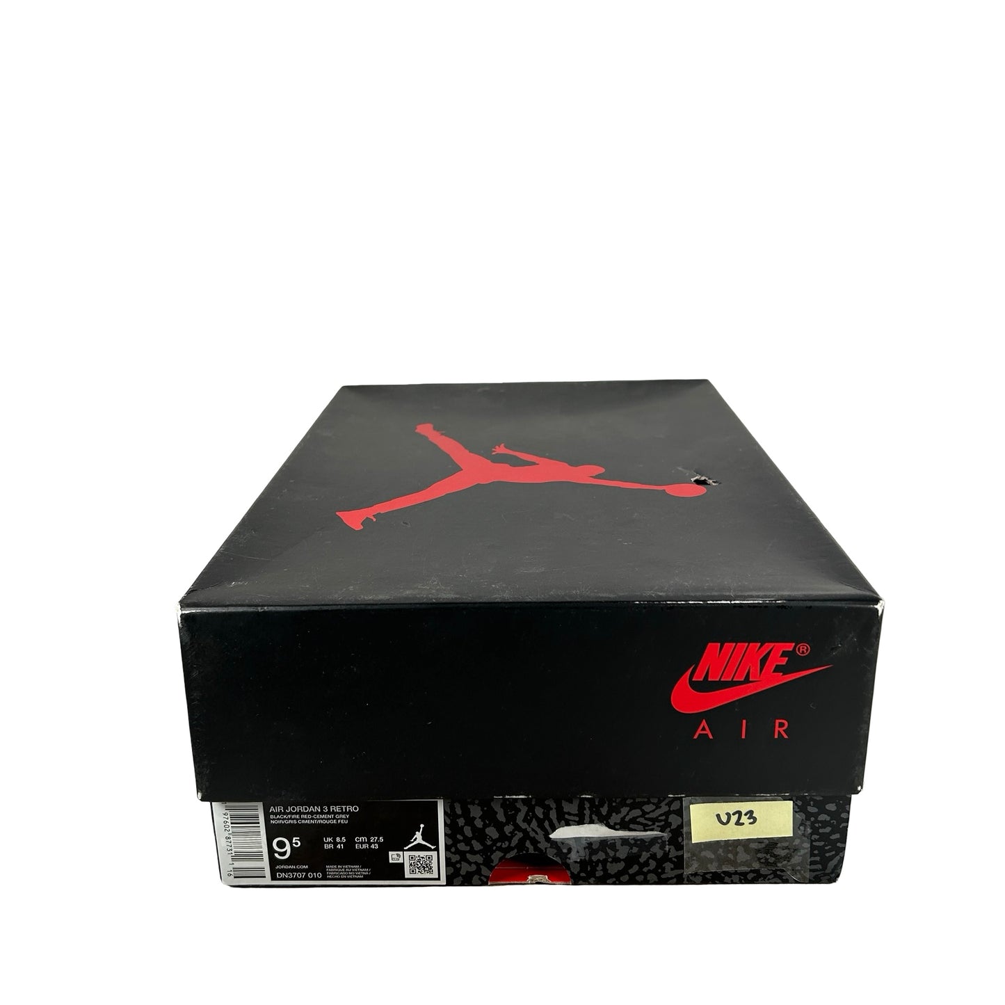DN3707 010 Jordan 3 Retro Black Cement Reimagined (2024) [USED] - 9.5 M (Used23)