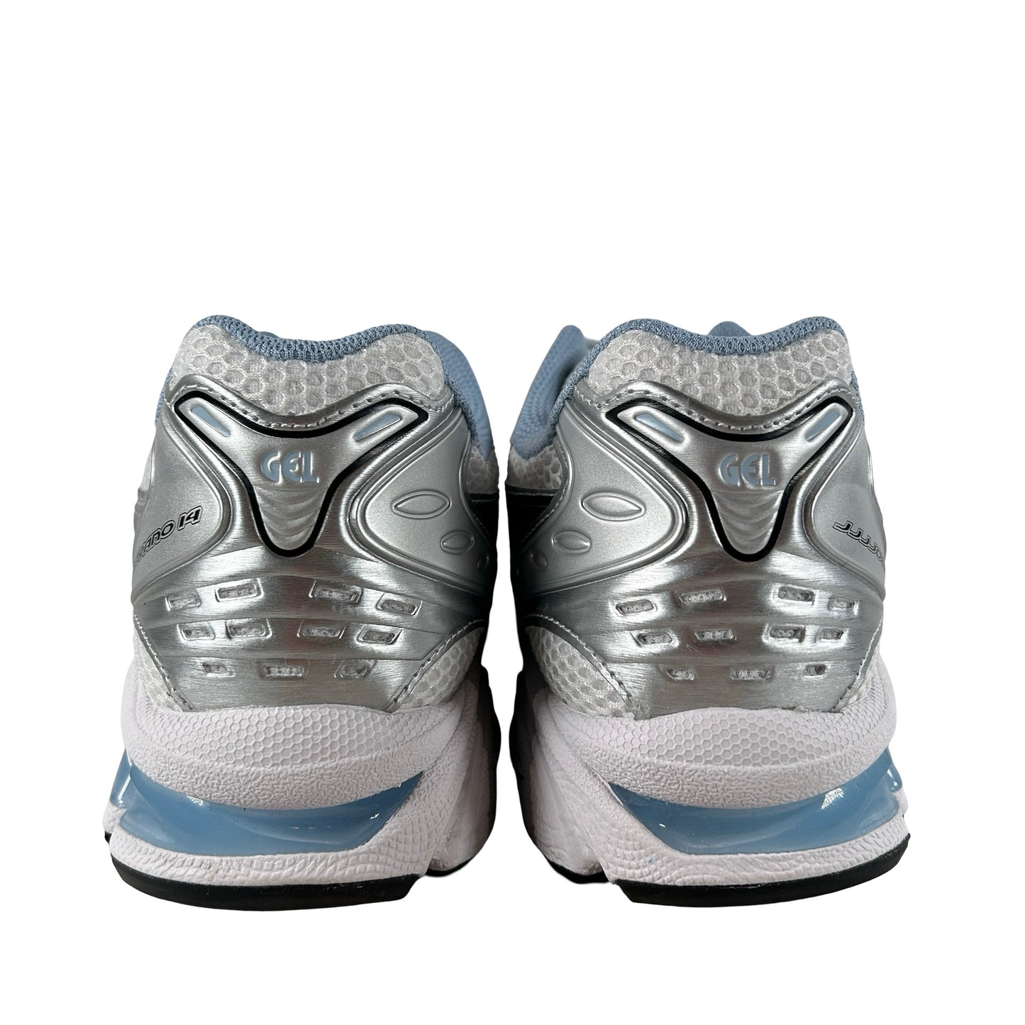 1203A961 101 ASICS Gel-Kayano 14 JJJJound White Blue [USED] - 8.5 M (Used)