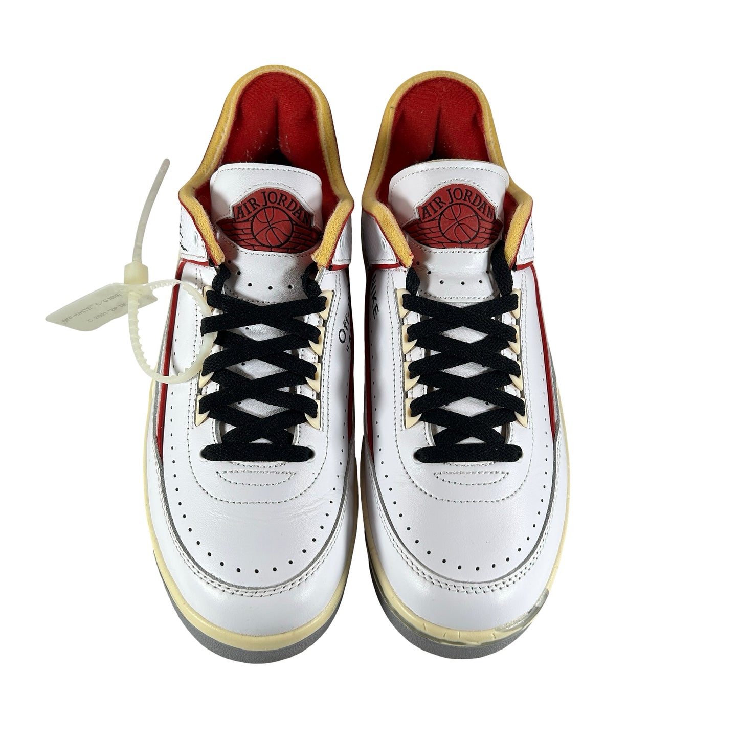 DJ4375 106 Jordan 2 Retro Low SP Off-White White Red [USED] - 10.5 M (Used6)