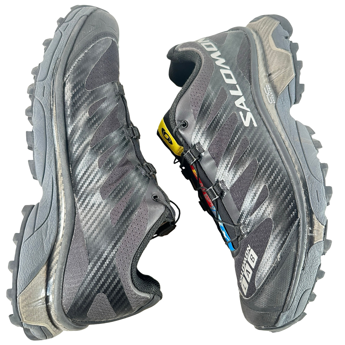 L47132900 Salomon XT-4 OG Black Silver Metallic [USED] - 10.5 M (Used) (No Box)