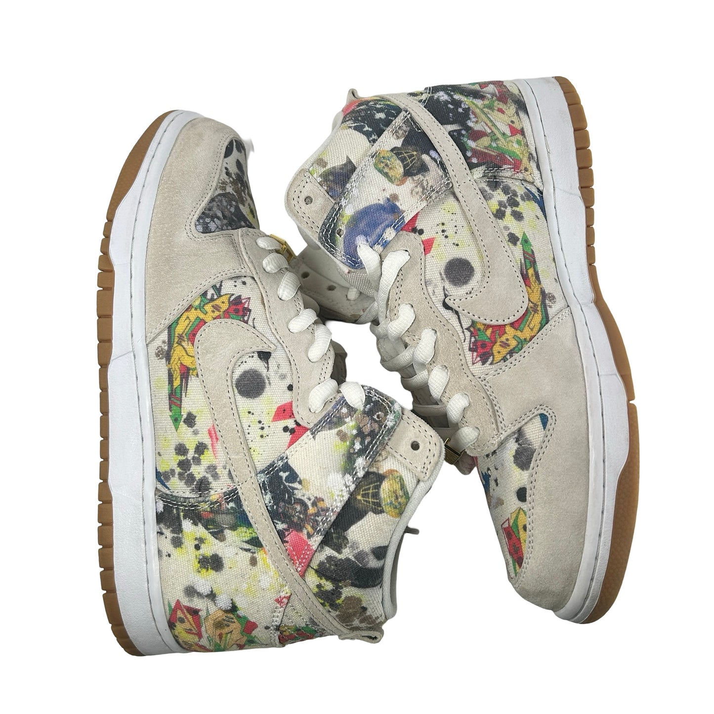 FD8779 100 Nike SB Dunk High Supreme Rammellzee [USED] - 10 M (Used2)