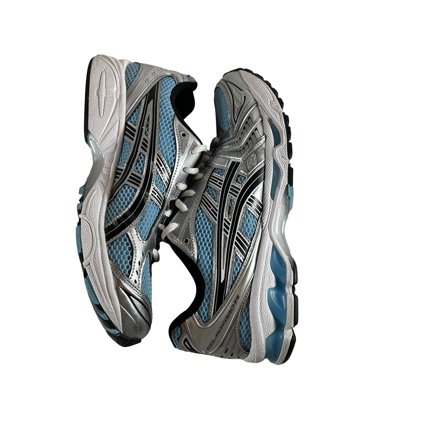 1203A537 400 ASICS Gel Kayano 14 Arctic Sky Pure Silver [USED] - 9 M (Used) (No Box)