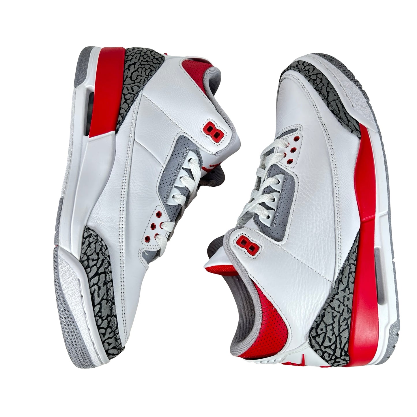 DN3707 160 Jordan 3 Retro Fire Red (2022) [USED] - 10 M (Used9)