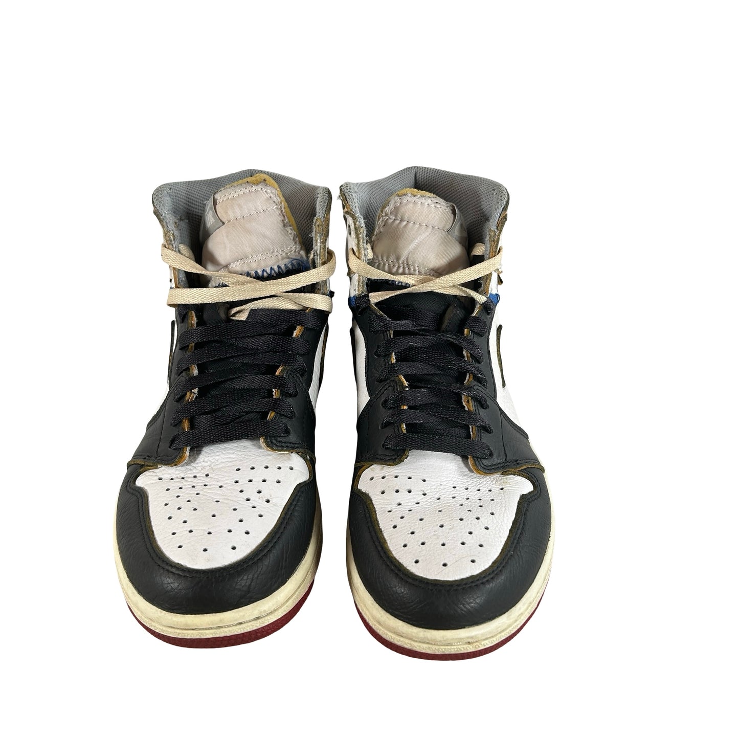 BV1300 106 Jordan 1 Union Black Toe [USED] - 7 M (Used)