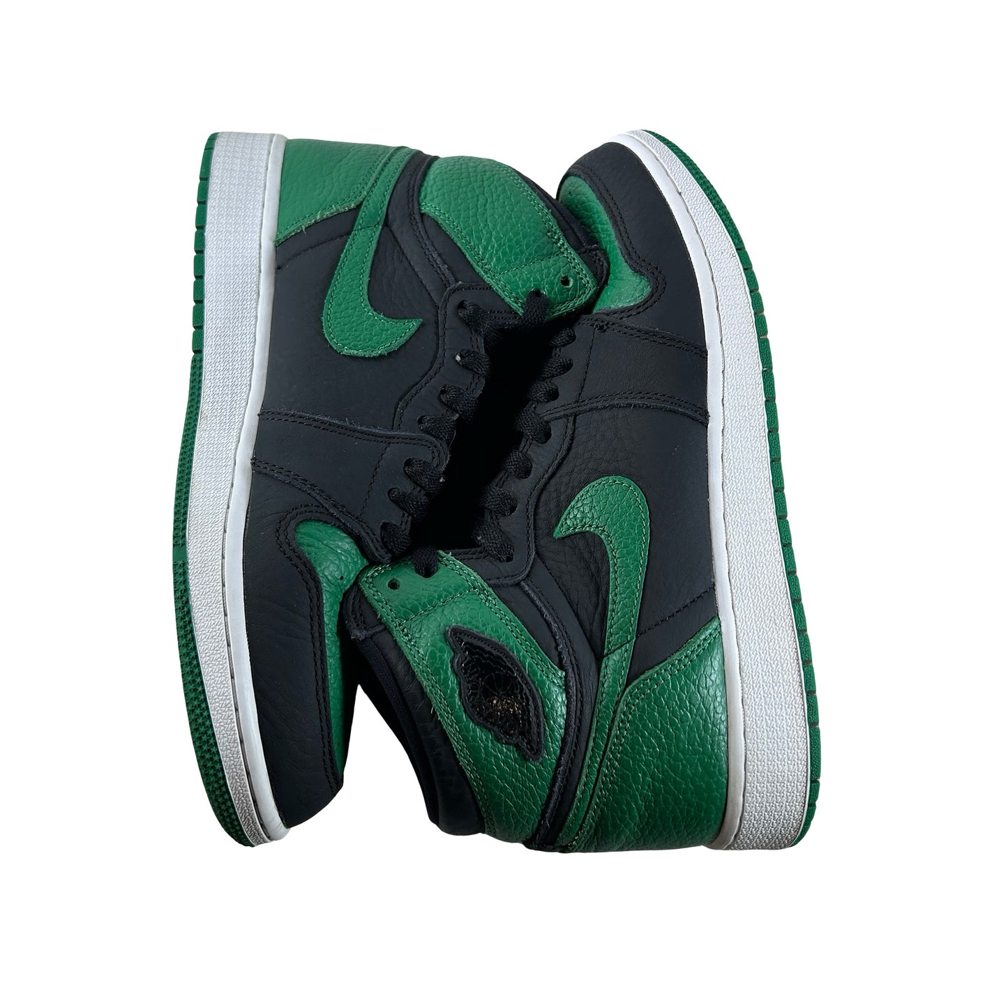 575441 030 Jordan 1 Retro High Pine Green Black (GS) [USED] - 7 Y (Used) (Replace Box)