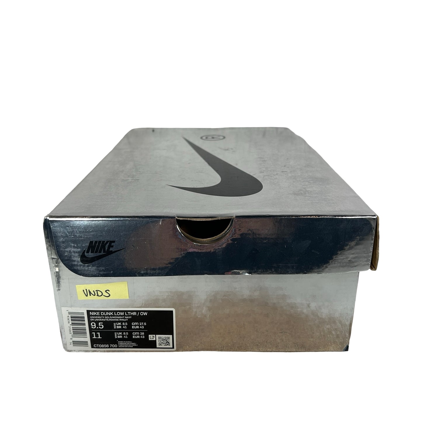 CT0856 700 Dunk Low Off-White University Gold [USED] - 9.5 M (VNDS)