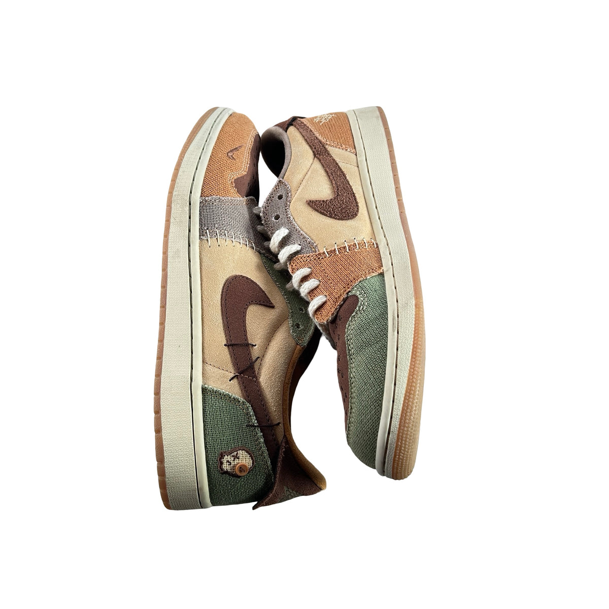 DZ7292 200 Jordan 1 Retro Low OG Zion Williamson Voodoo [USED] - 11.5 M (Used) (No Box)