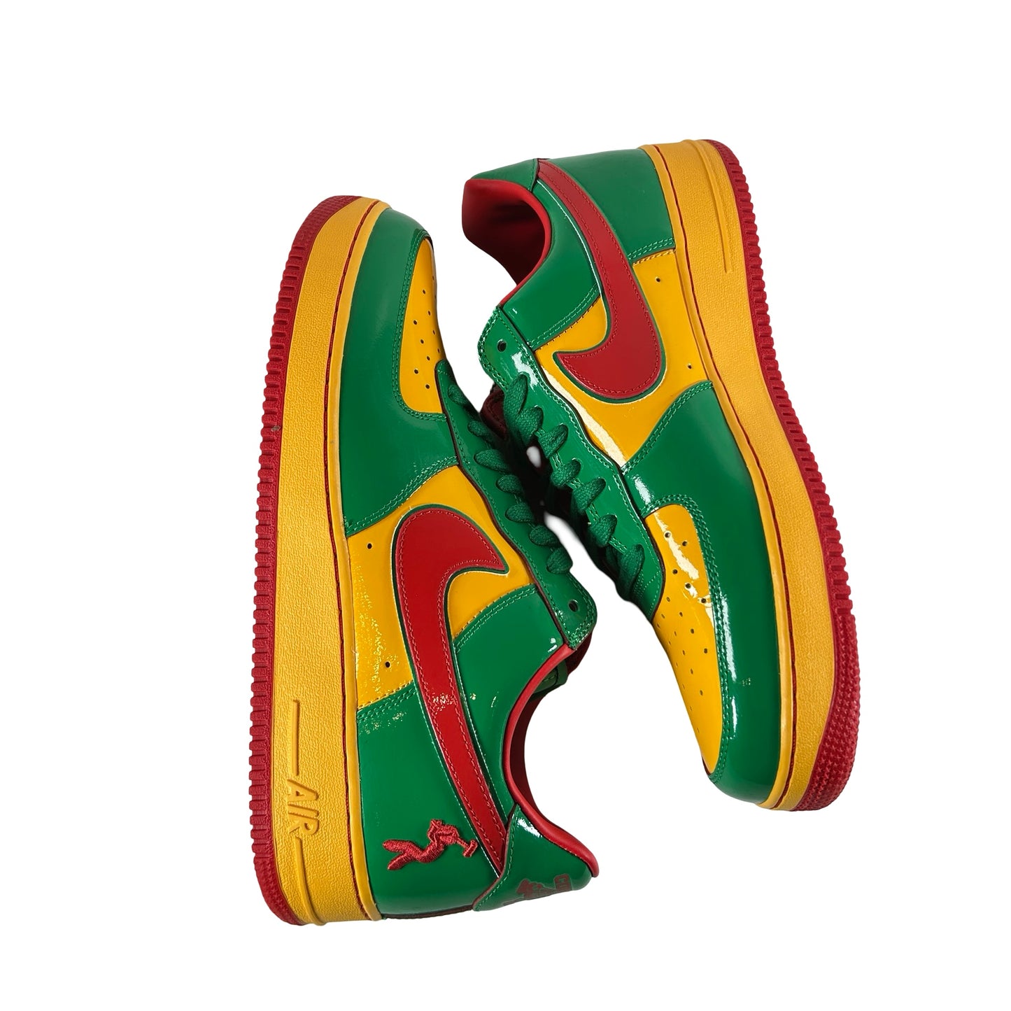 IH4383 300 Nike Air Force 1 Low Lil Yachty Concrete Boys Lucky Green [USED] - 13 M (Used)