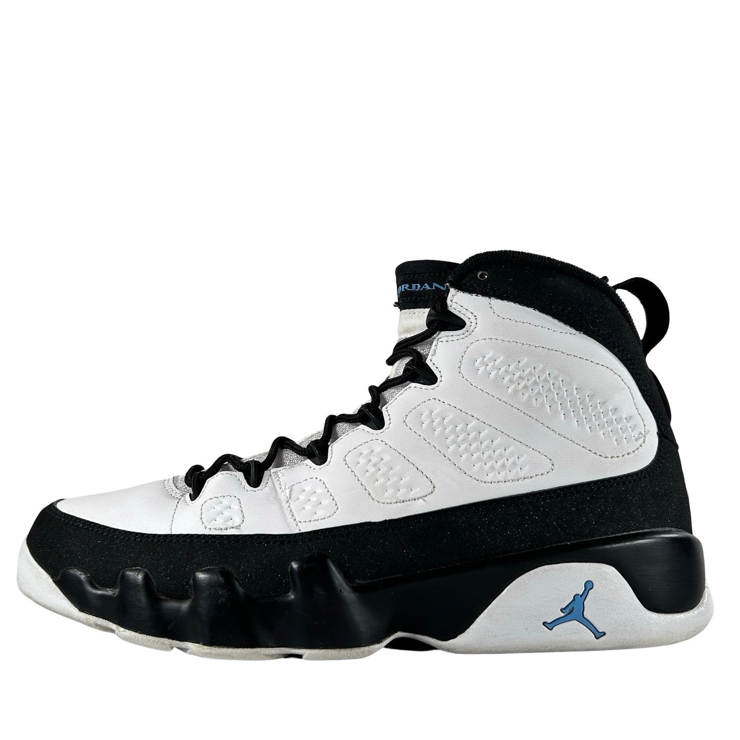 CT8019 140 Jordan 9 Retro University Blue [USED] - 8.5 M (Used) (No Box) (No Insoles)