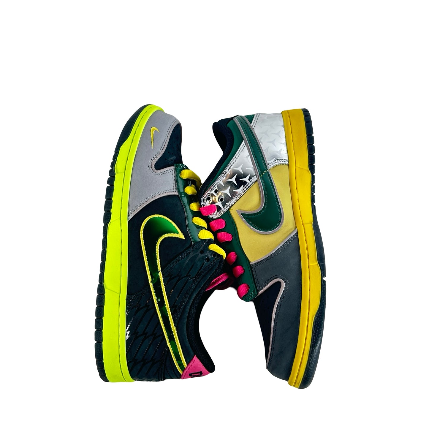 HV1454 001 Nike Dunk Low What the Duck Home University of Oregon PE [USED] - 7.5 M (Used)
