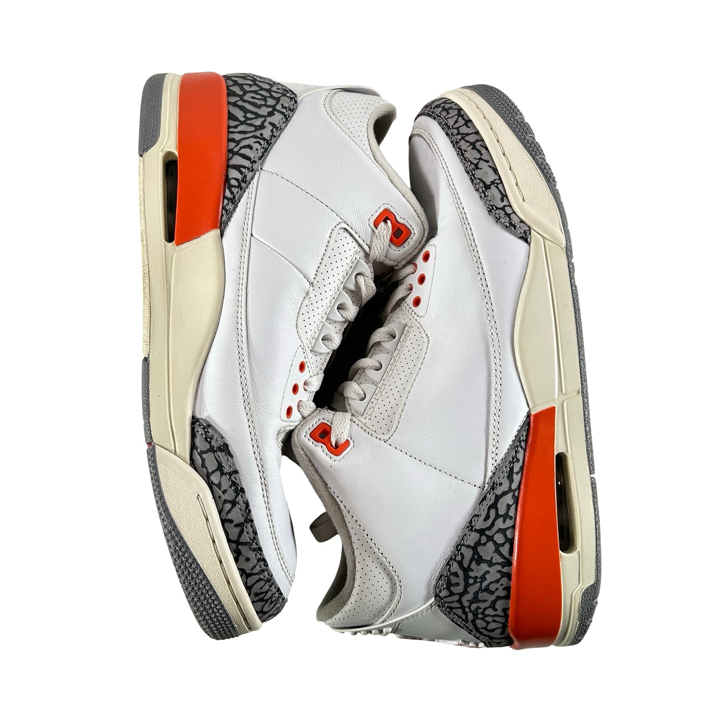 CK9246 121 Jordan 3 Retro Georgia Peach (Women's) [USED] - 11 W (Used) (No Box)