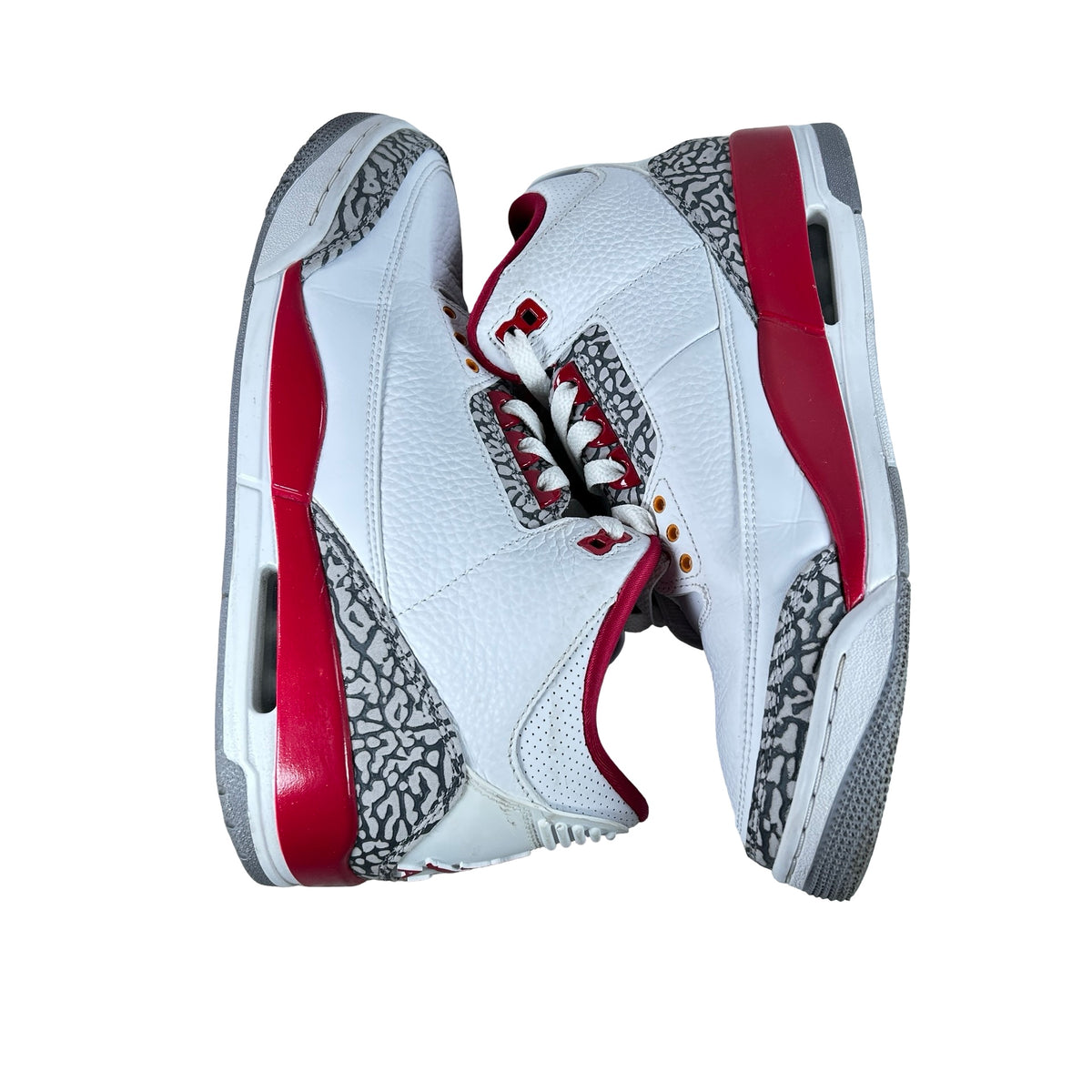CT8532 126 Jordan 3 Retro Cardinal Red [USED] - 9.5 M (Used2) (No Box2)