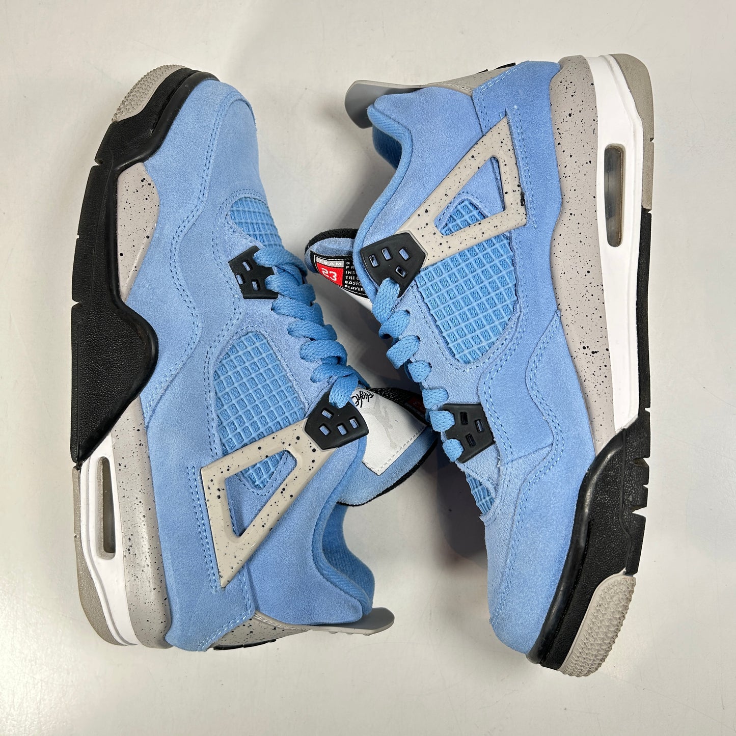 408452 400 Jordan 4 Retro University Blue (GS) [USED] - 6.5 Y (Used) (No Box)