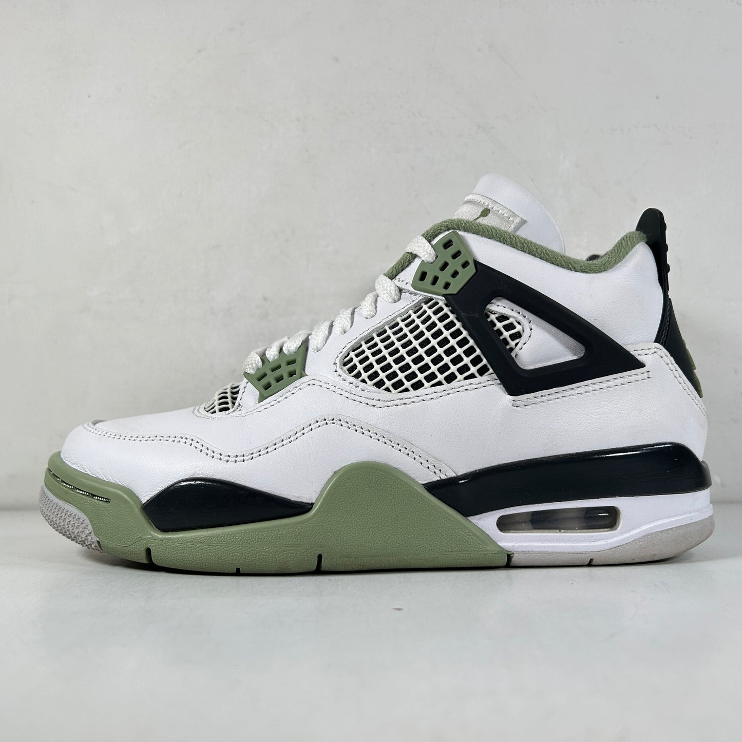 AQ9129 103 Jordan 4 Retro Seafoam (W) [USED] - 7 W (Used2)