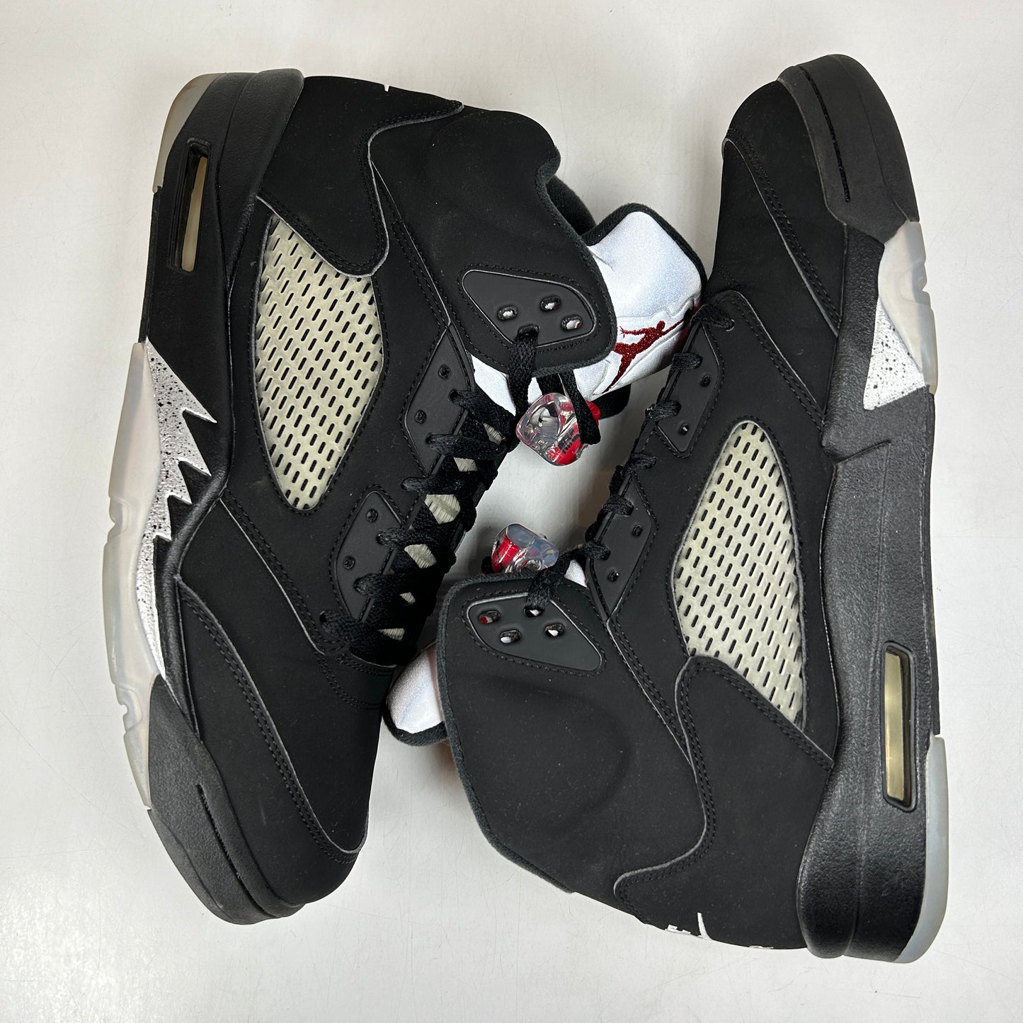 845035 003 Jordan 5 Retro Black Metallic (2016) [USED] - 12 M (Used) (No Box)