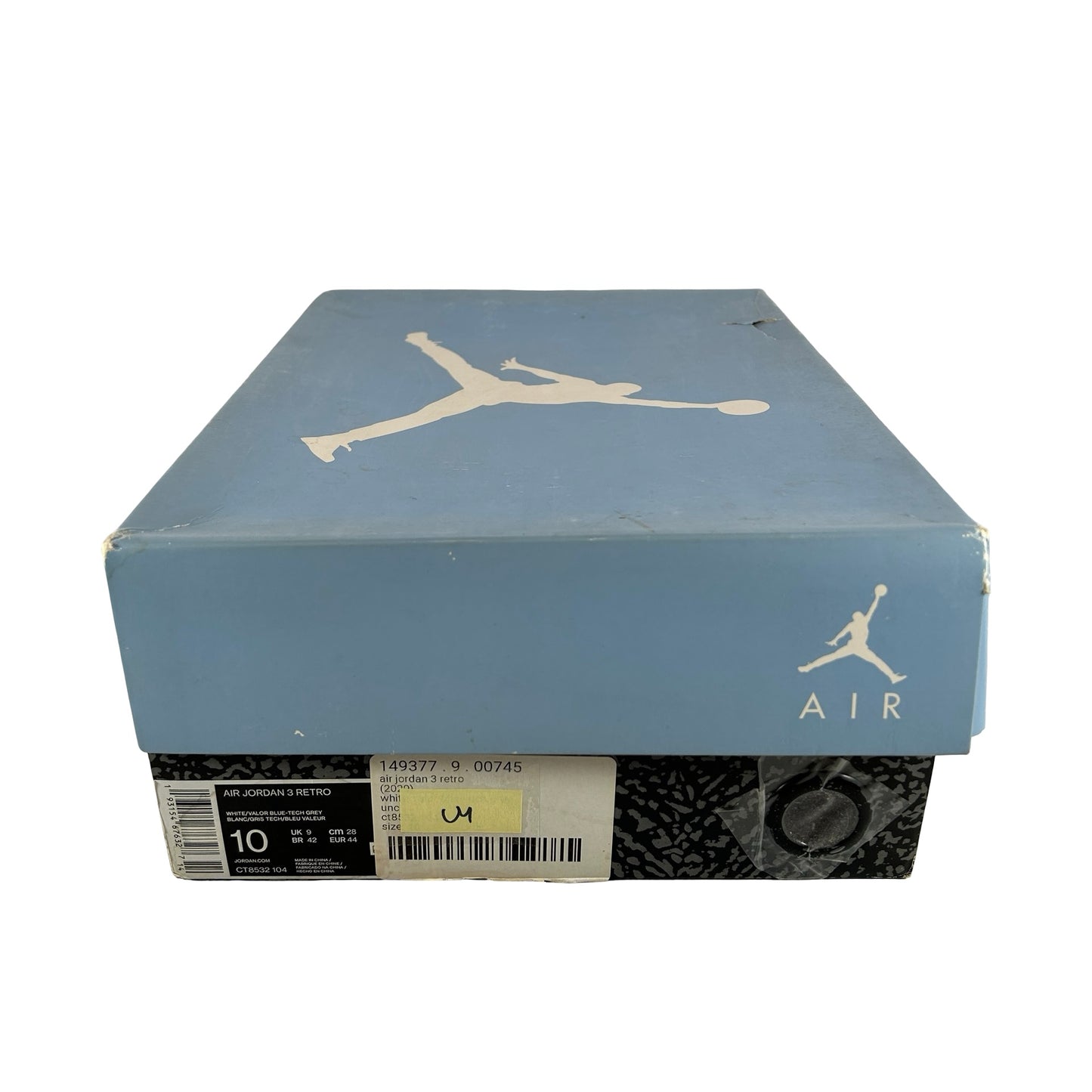 CT8532 104 Jordan 3 Retro UNC (2020) [USED] - 10 M (Used4)