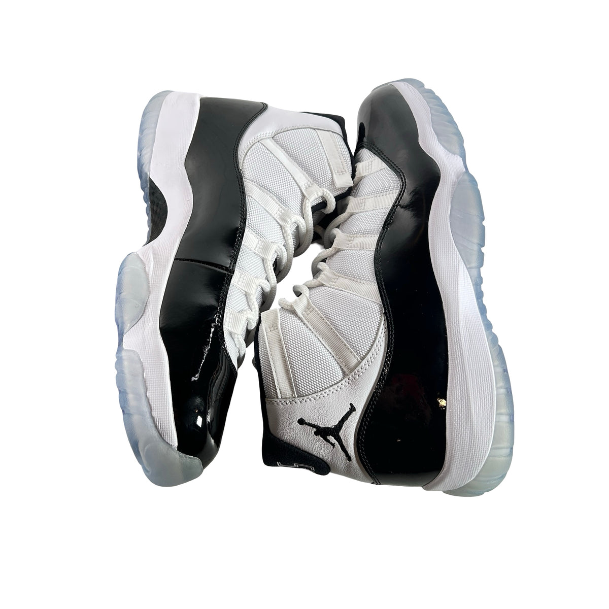 378037 100 Air Jordan 11 Concord - 11 M (Yellowing Soles2)