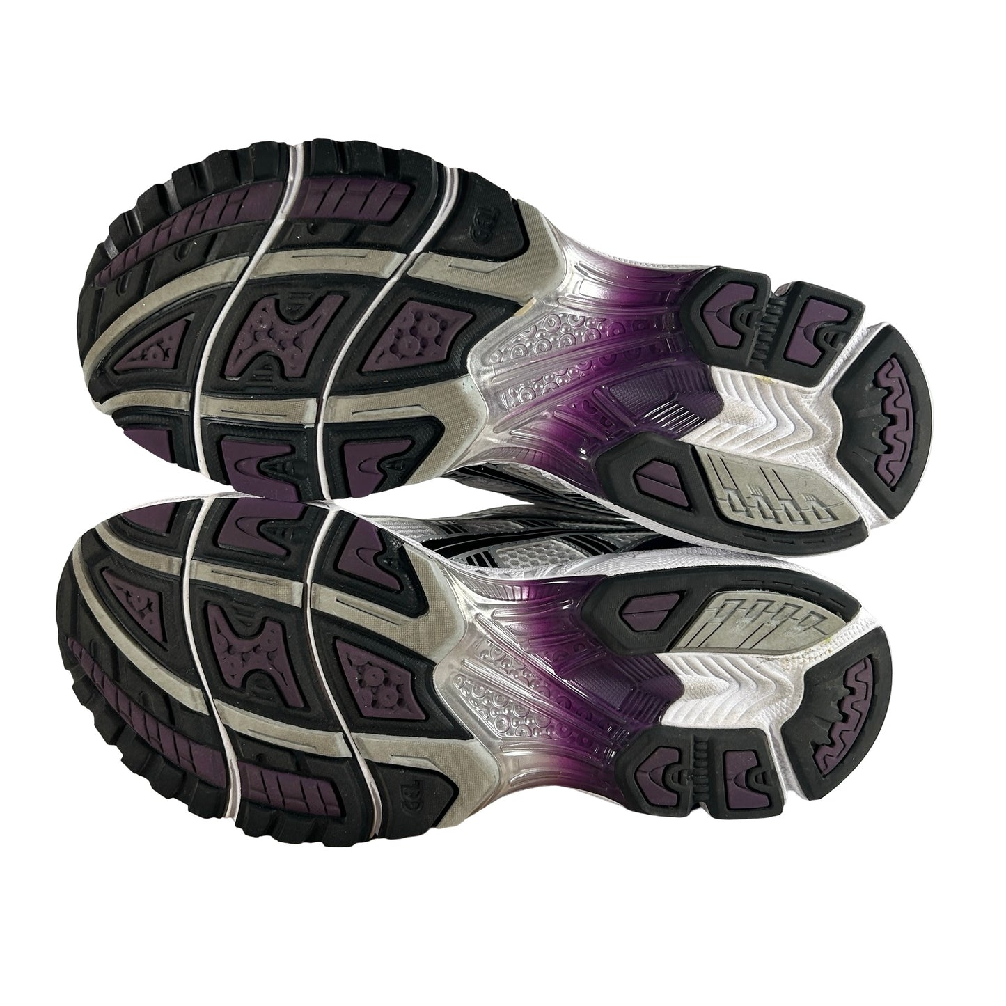 1202A056 111 ASICS Gel-Kayano 14 White Dark Grape (Women's) [USED] - 10 W (Used2)