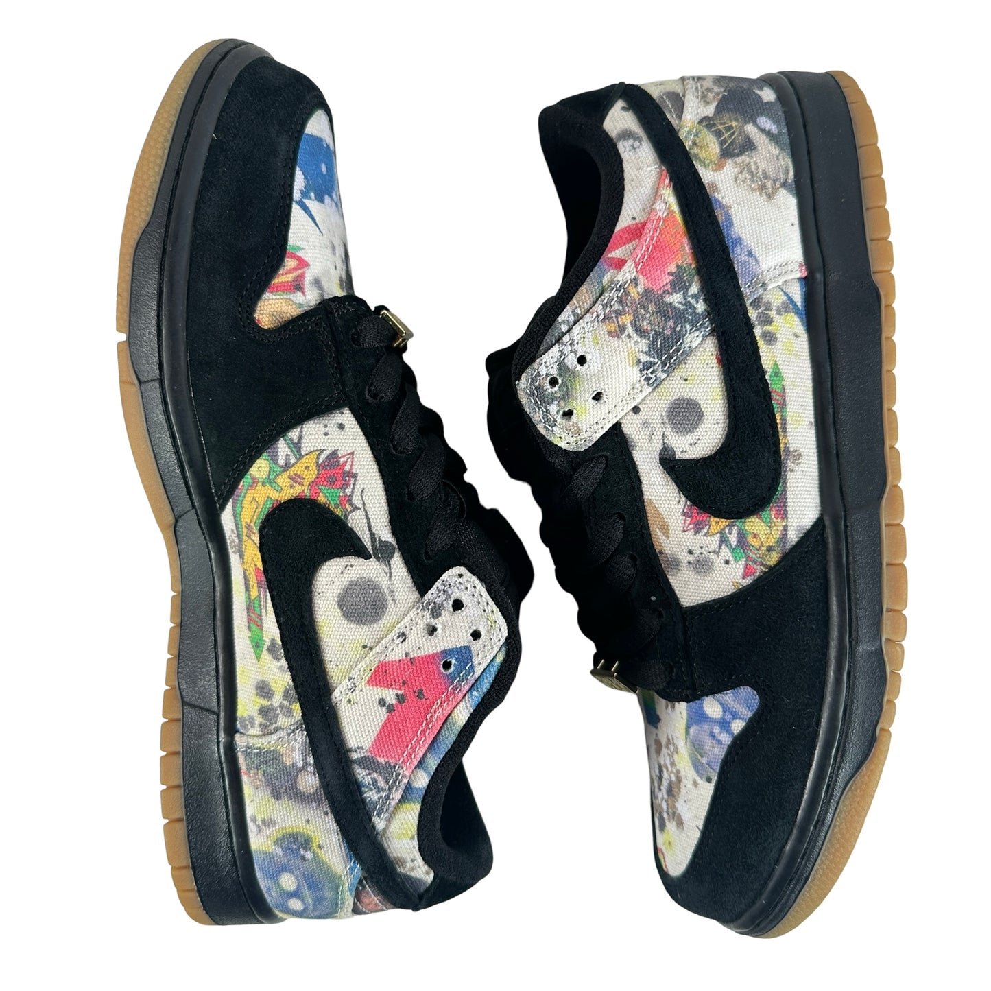 FD8778 001 Nike SB Dunk Low Supreme Rammellzee [USED] - 10 M (Used)