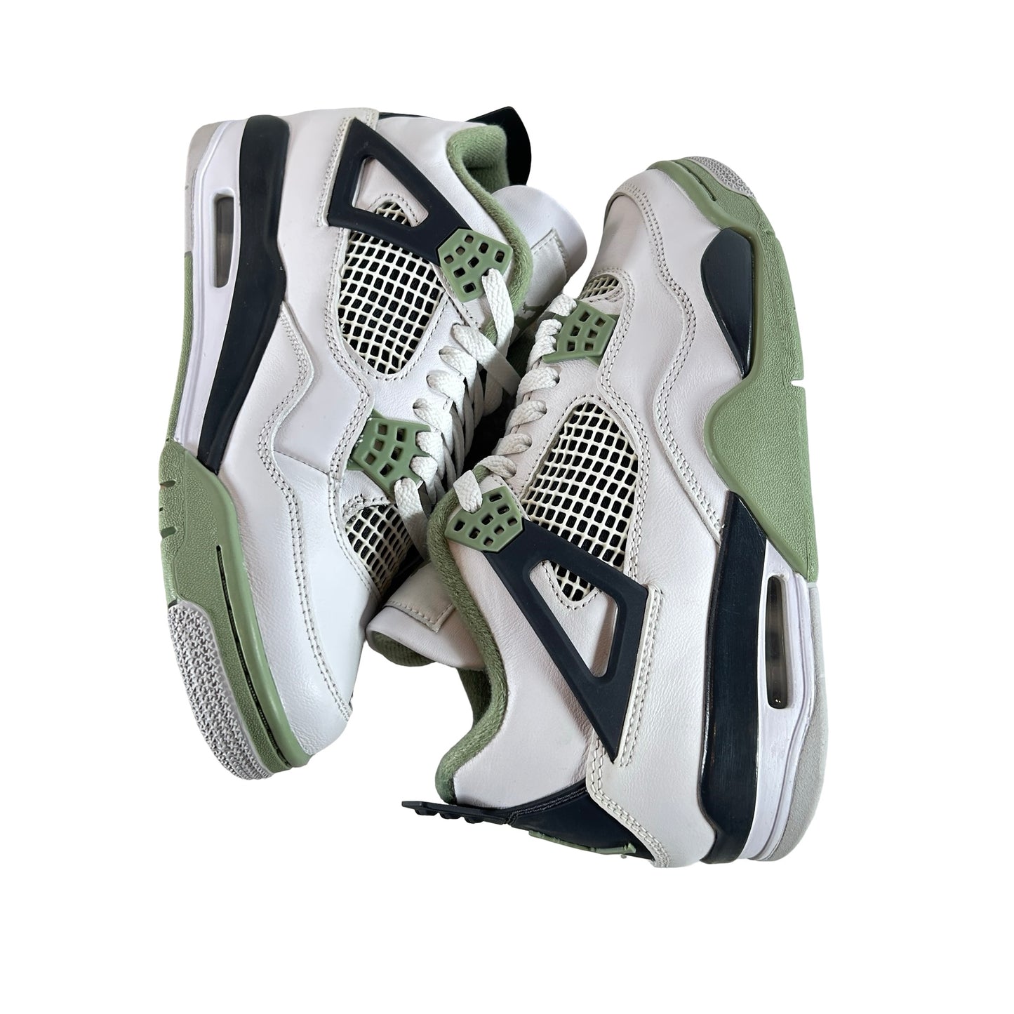 AQ9129 103 Jordan 4 Retro Seafoam (W) [USED] - 8.5 W (Used4)